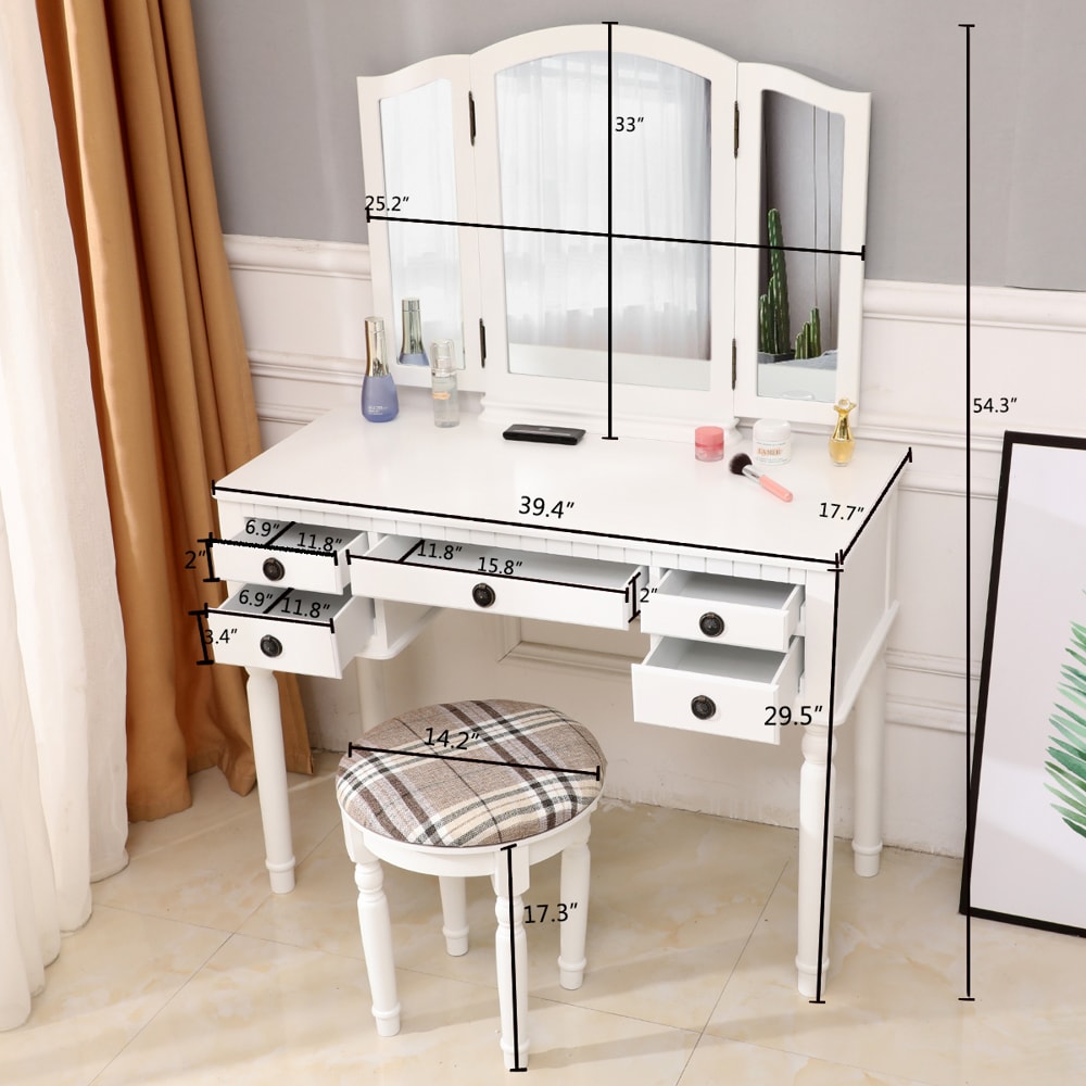 Winado 951236181981 Bedroom-Vanities - View #7
