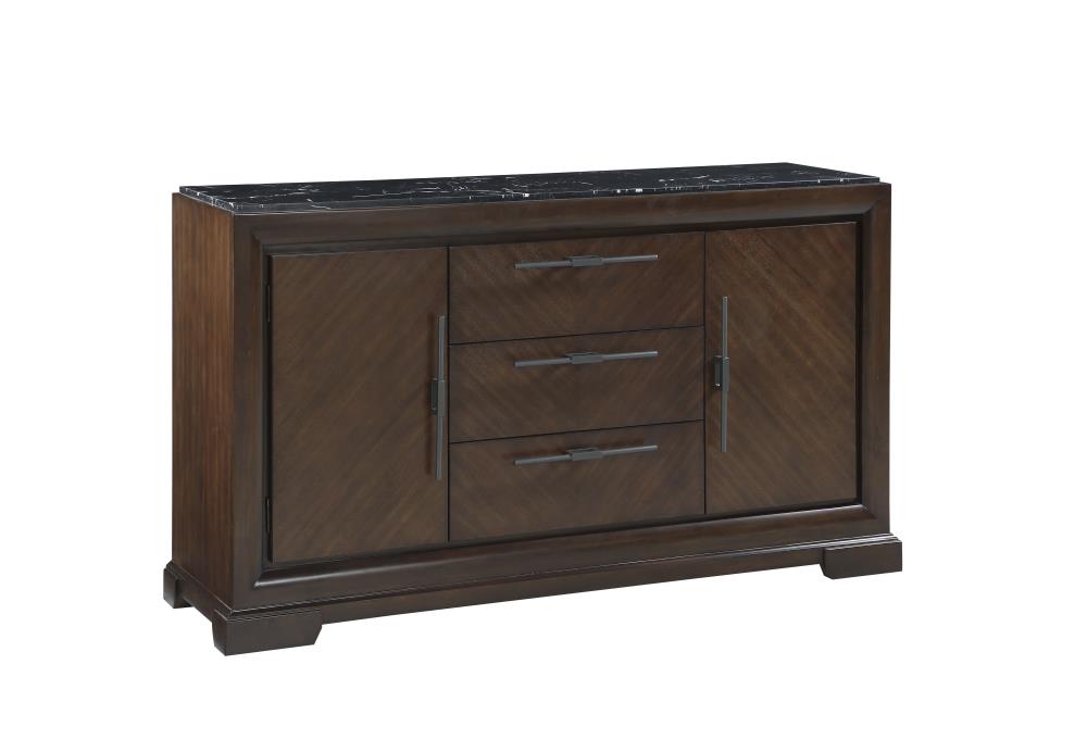 ACME FURNITURE Selma Marble and Tobacco Sideboard at Lowes.com