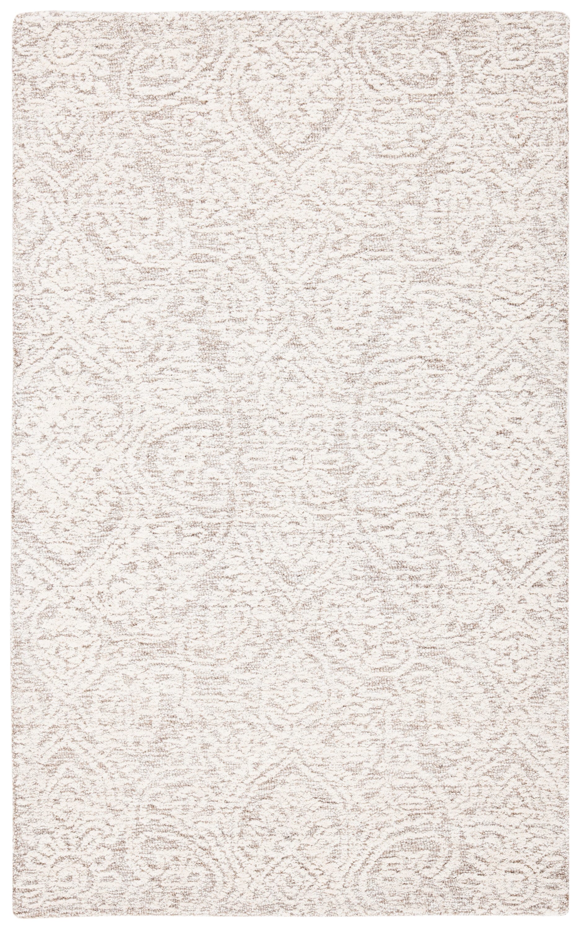 Metro 998A Natural Ivory 3 x 5 Rectangular Area rug