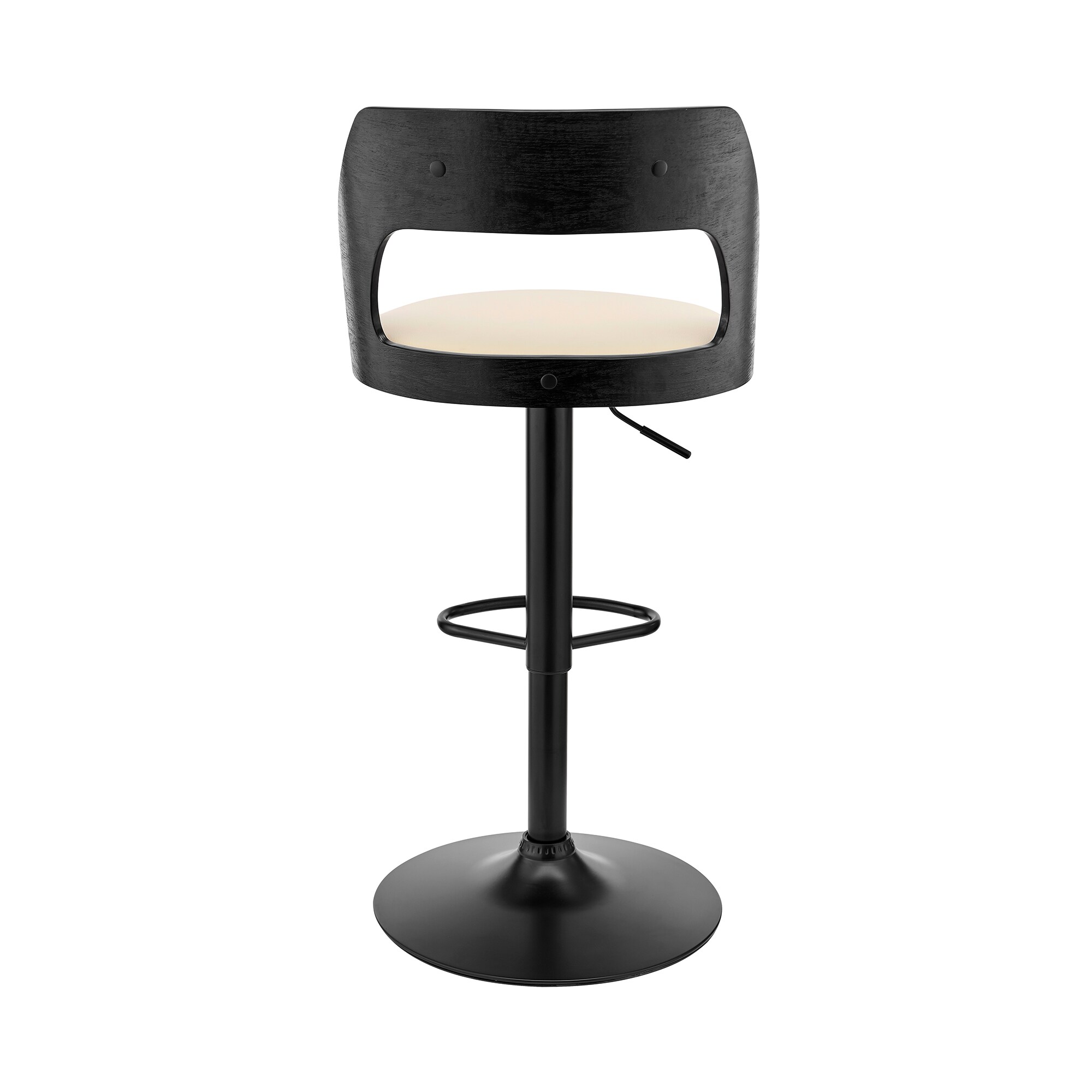 Armen Living LCPQBABLCR stools - View #5