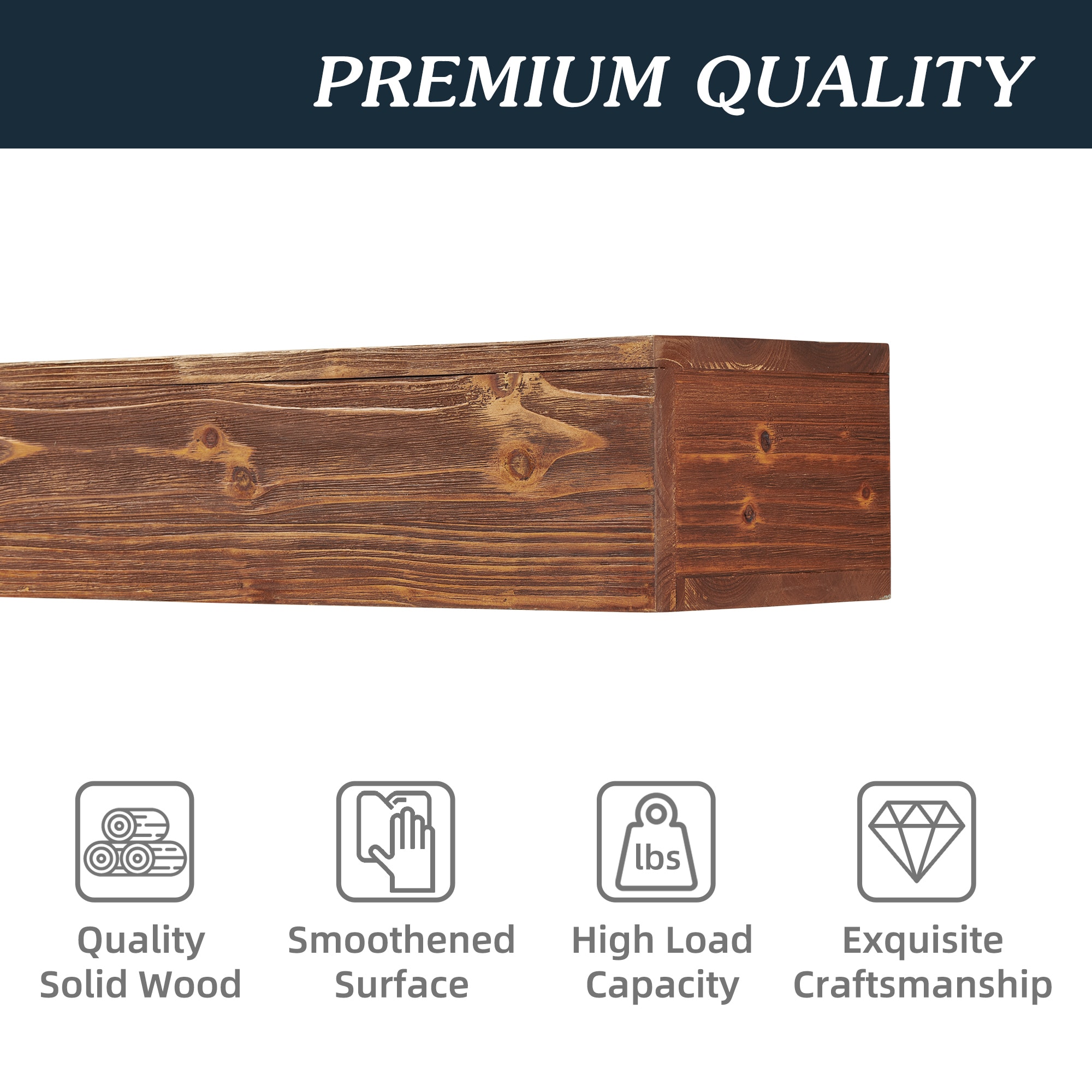 EXTRAUP YHLW465121003 Mantel-Shelves - View #4