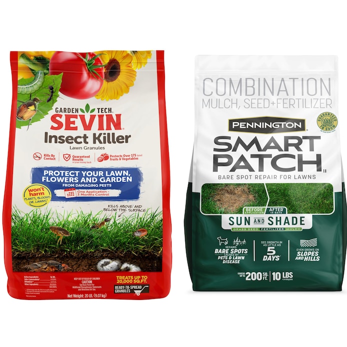 Sevin  Lawn Grub Control: Insect Killer and Pennington Smart Patch