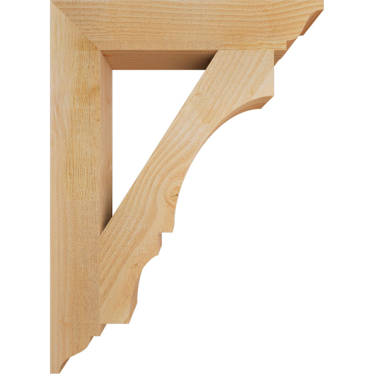 Ekena Millwork BKT04X22X30BOA01RDF Exterior-Brackets-Braces - View #3