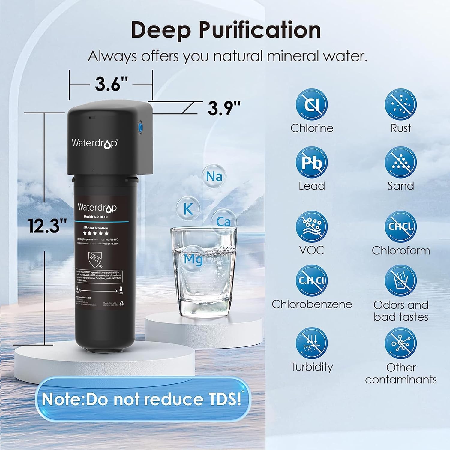 Waterdrop WD-10UB Under-Sink-Filtration-Systems - View #2