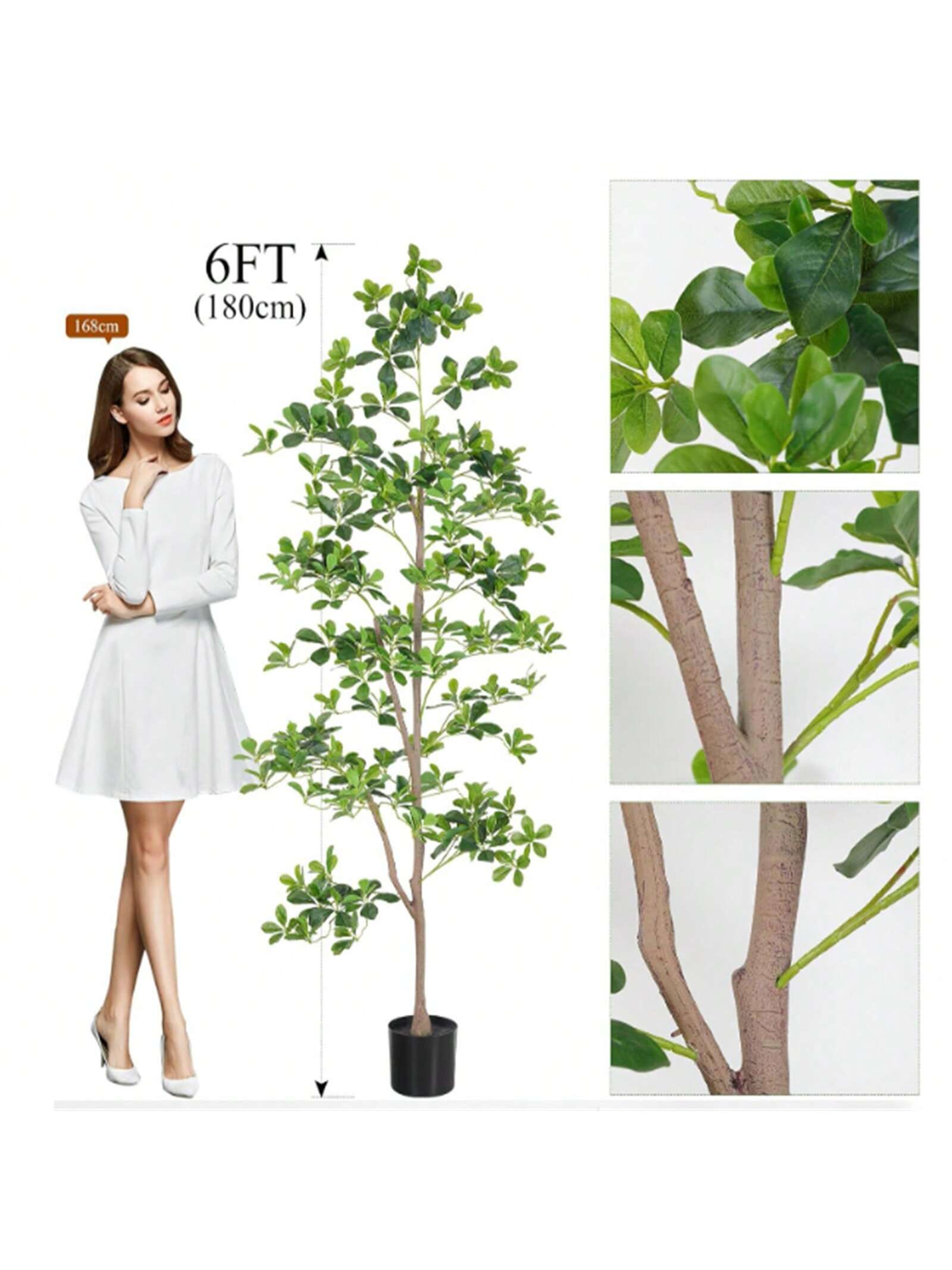 WhizMax GGL-FQZOL-3U6EJXTC Artificial-Plants-Trees - View #4