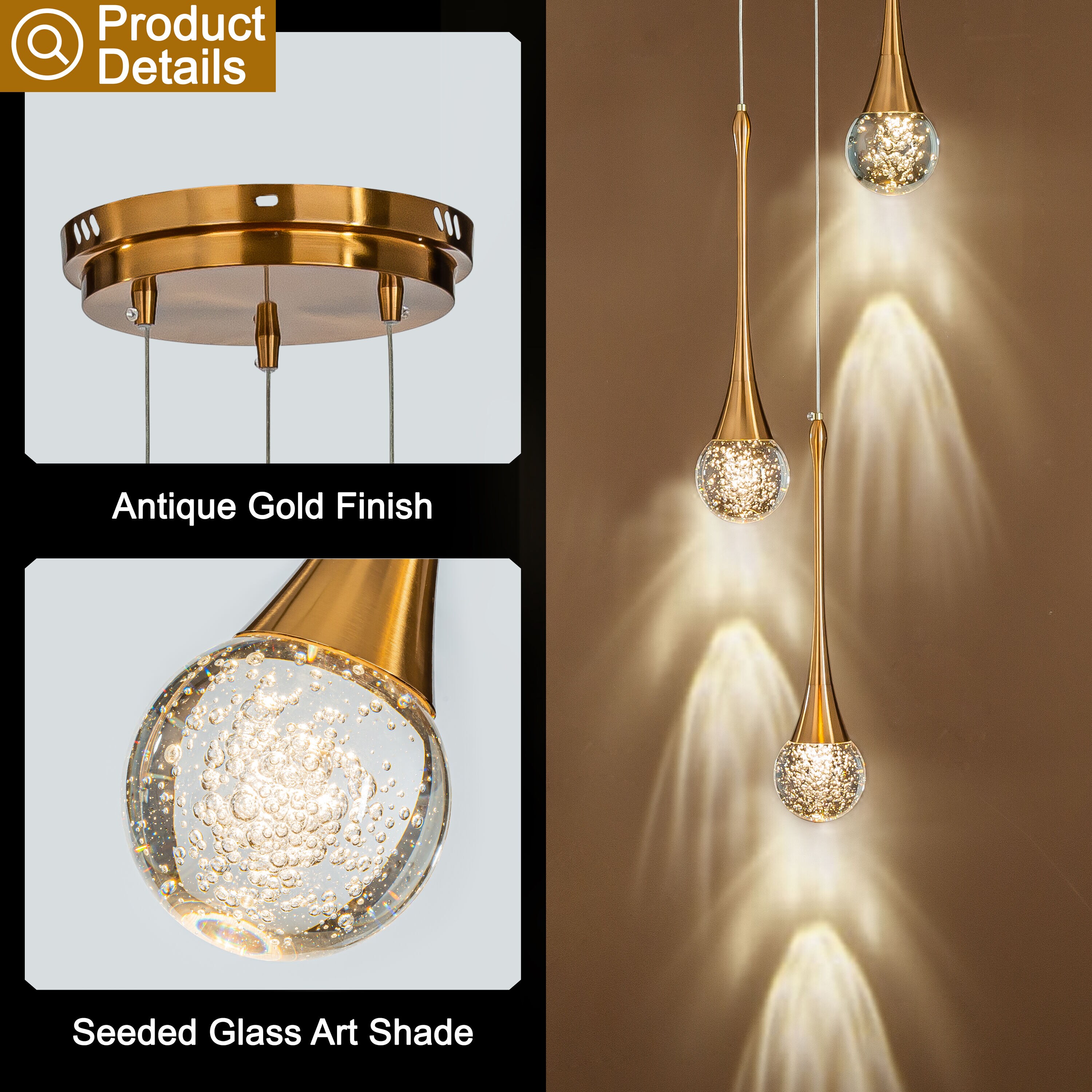 AloaDecor Lighting L7181D22NB01A b090015 - View #6