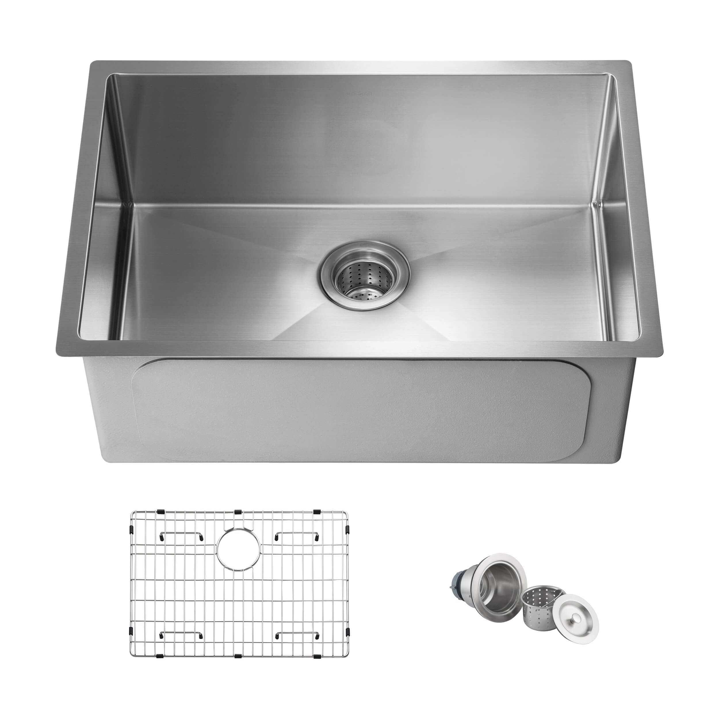 Innobule SINK Undermount 26-in x 18-in Stainless steel Single bowl Kitchen Sink