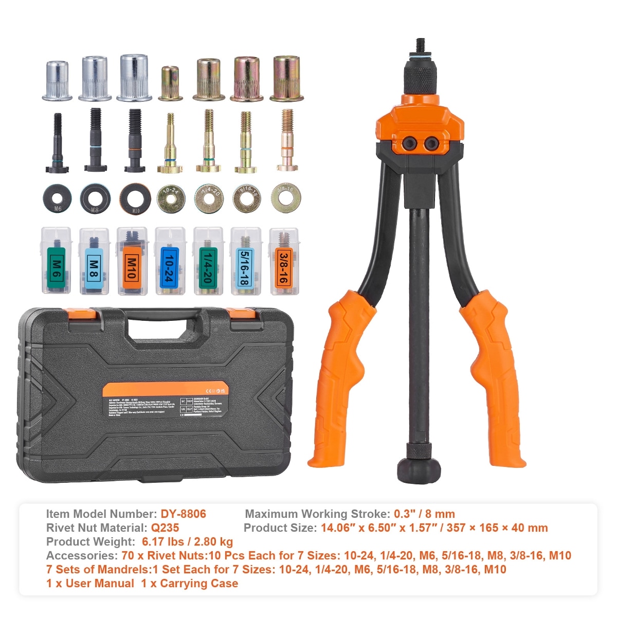 PEXCHO T3342P454595 riveters - View #3