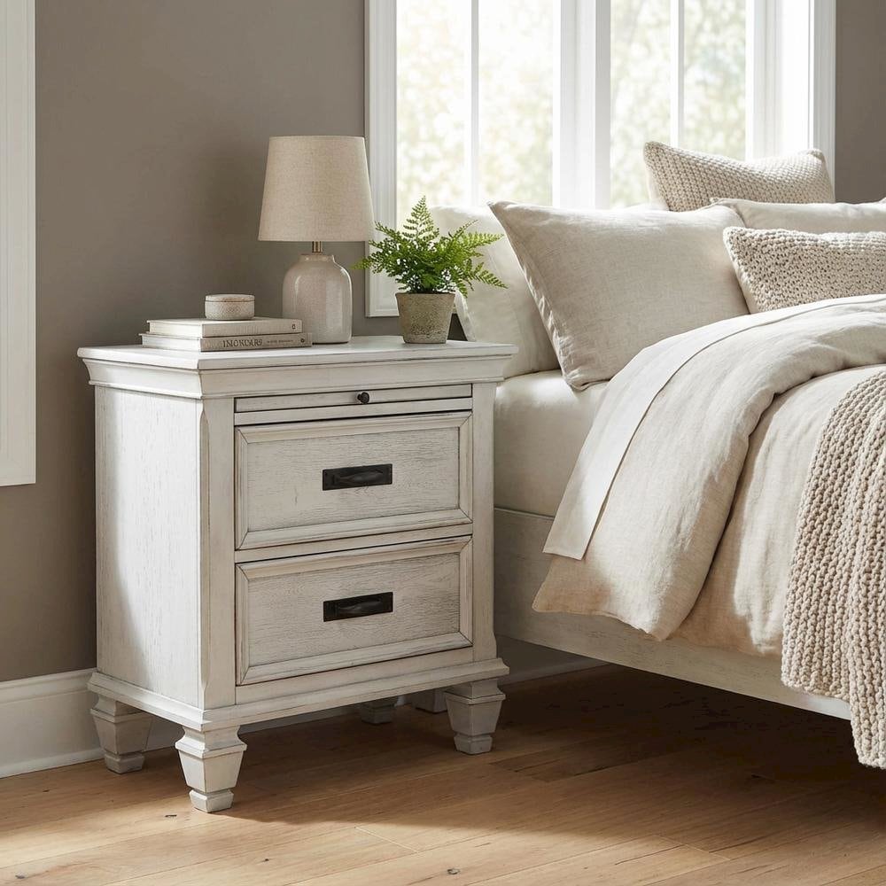 FurniFact BO3325127WHT nightstands - View #3
