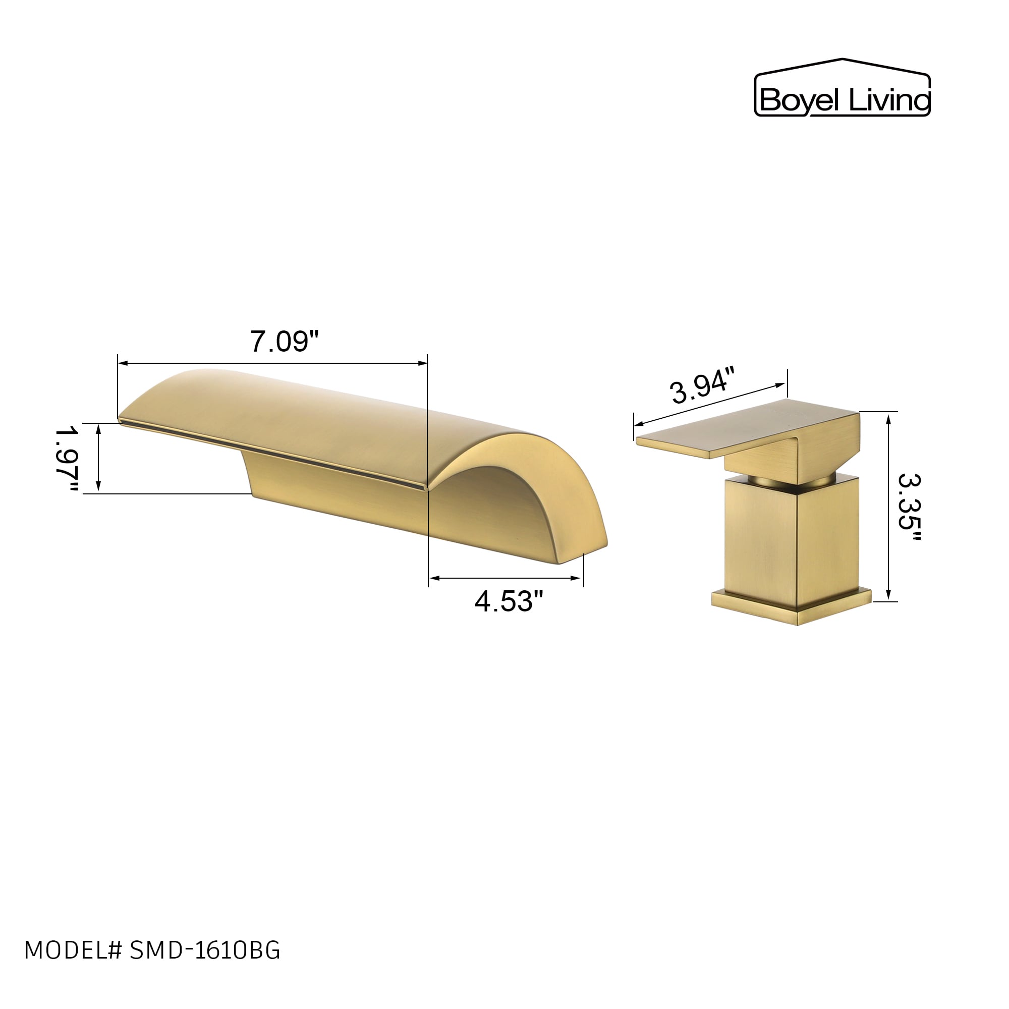 Clihome CSMD-BF16-10BG Lavatory-Faucets - View #4
