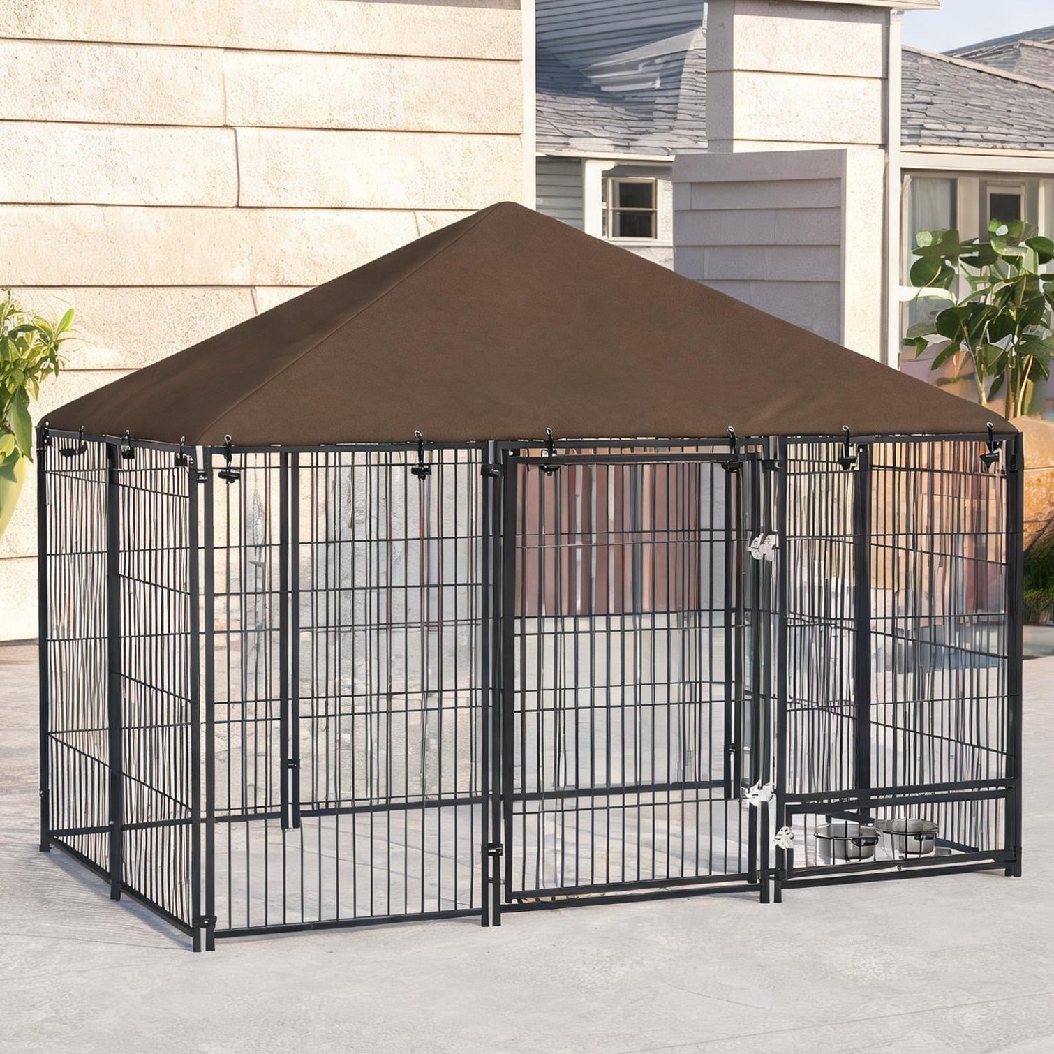 Naturefalls Crates and Houses and with Black Metal and Oxford Cloth Storage and Metal Frame