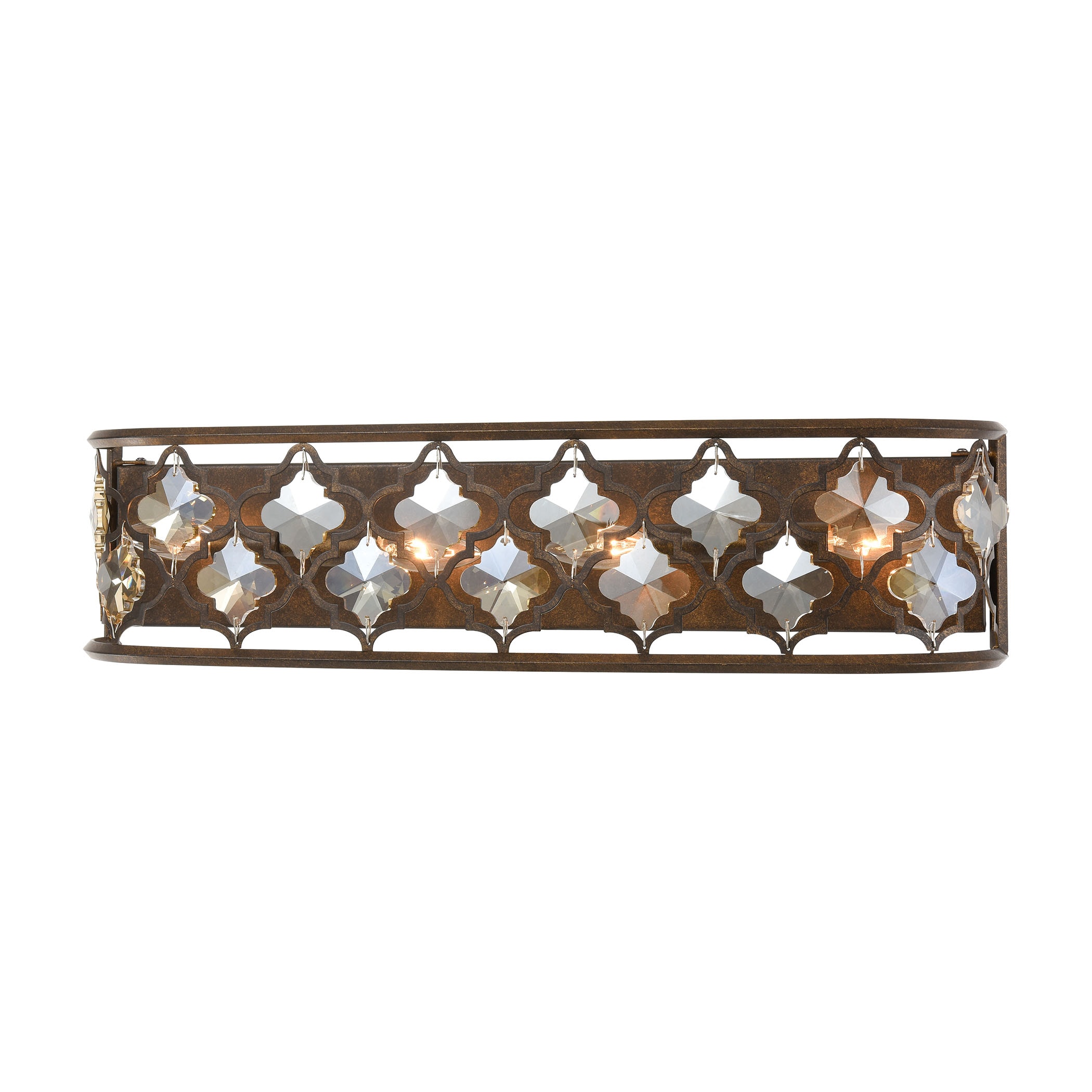 Westmore by ELK Lighting LWVL-220308040 Granby 27-in 4-Light Weathered Bronze LED Traditional Vanity Light
