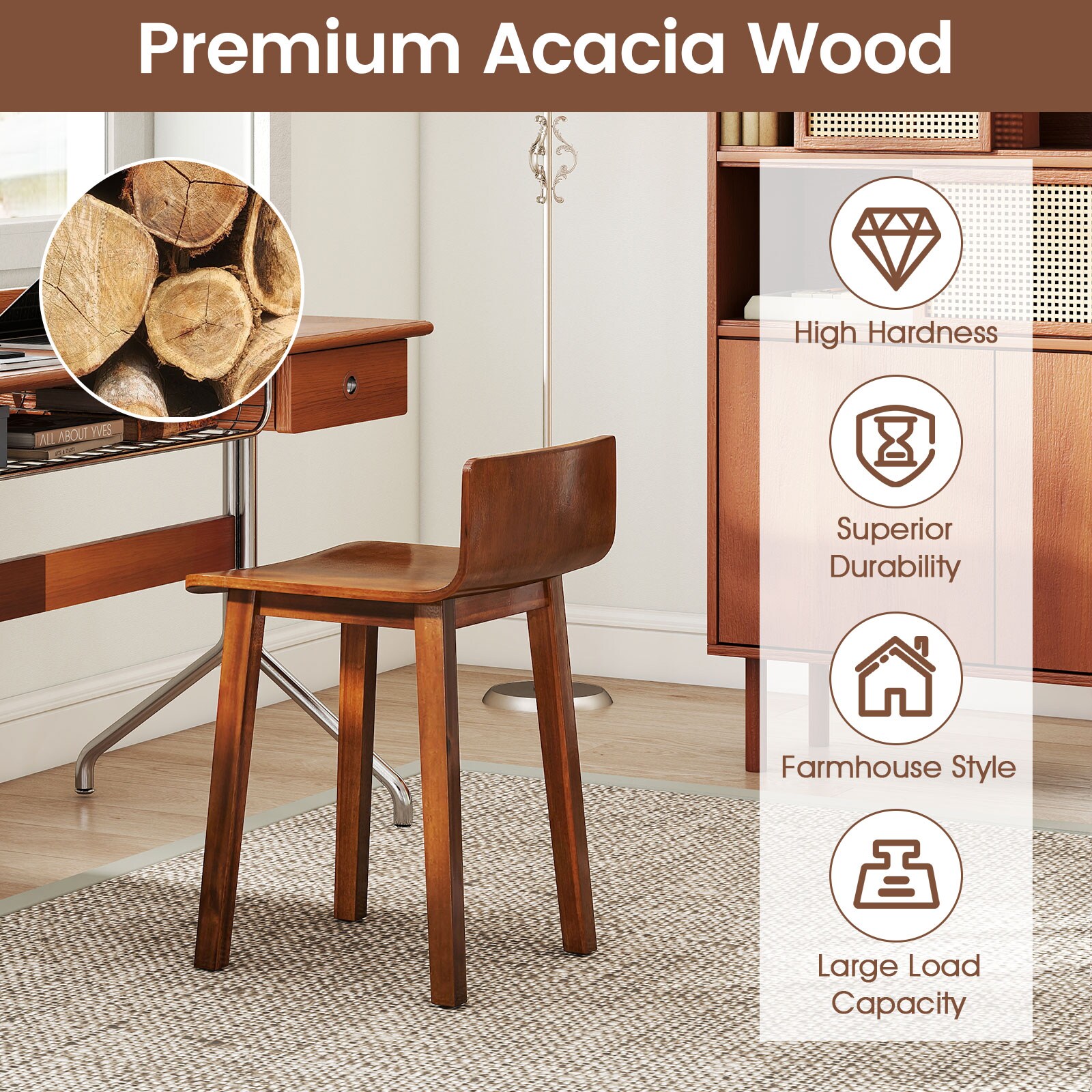 YERIVA KT5884 Dining-Chairs - View #5