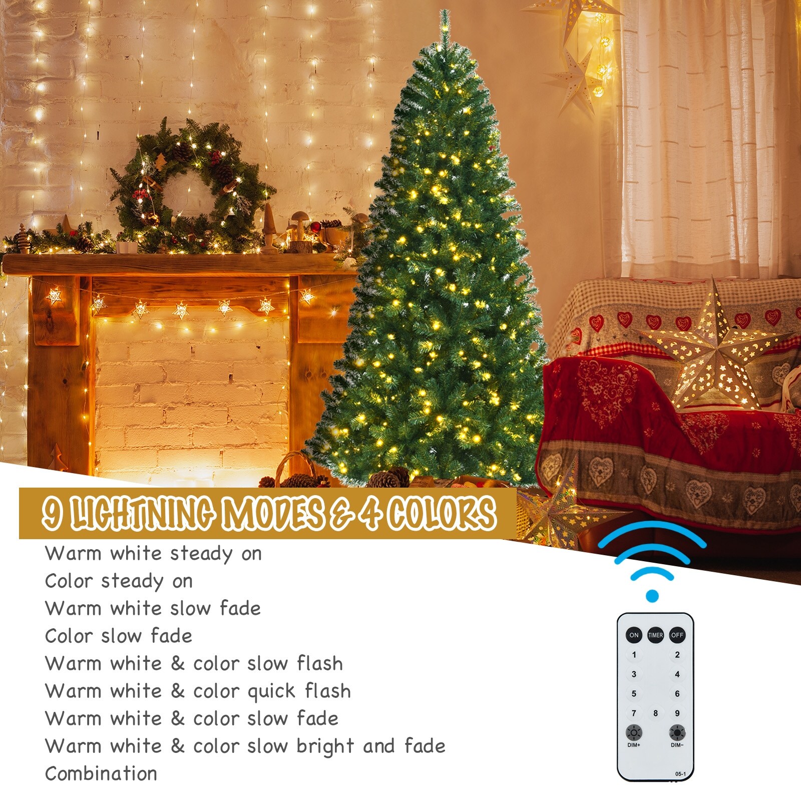 Slickblue D-CO-SU72532MC Artificial-Christmas-Trees - View #8