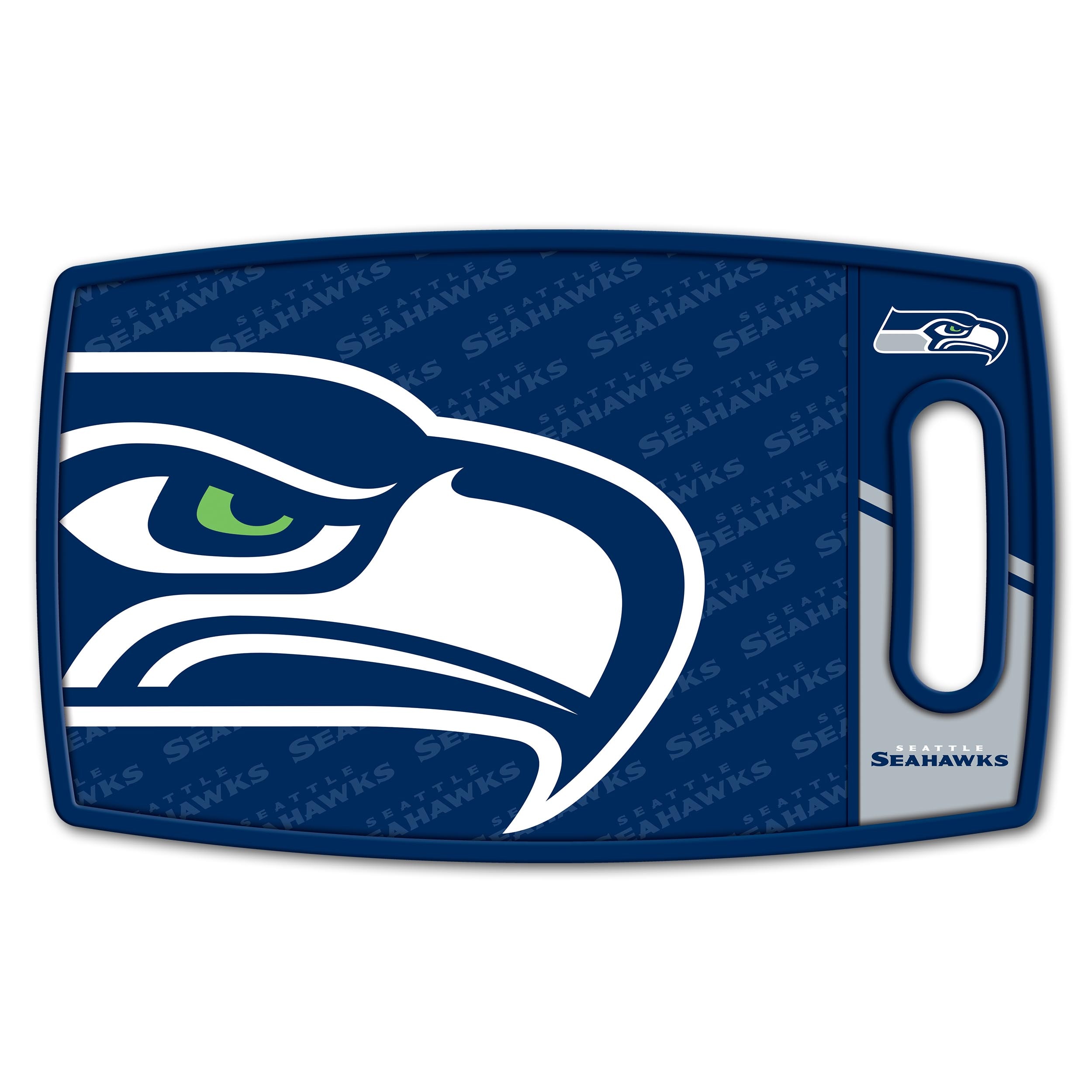 Sportula 1907514 Seattle Seahawks Logo Series Cutting Board 9-Inches L x 14-Inches W Polypropylene Cutting Board