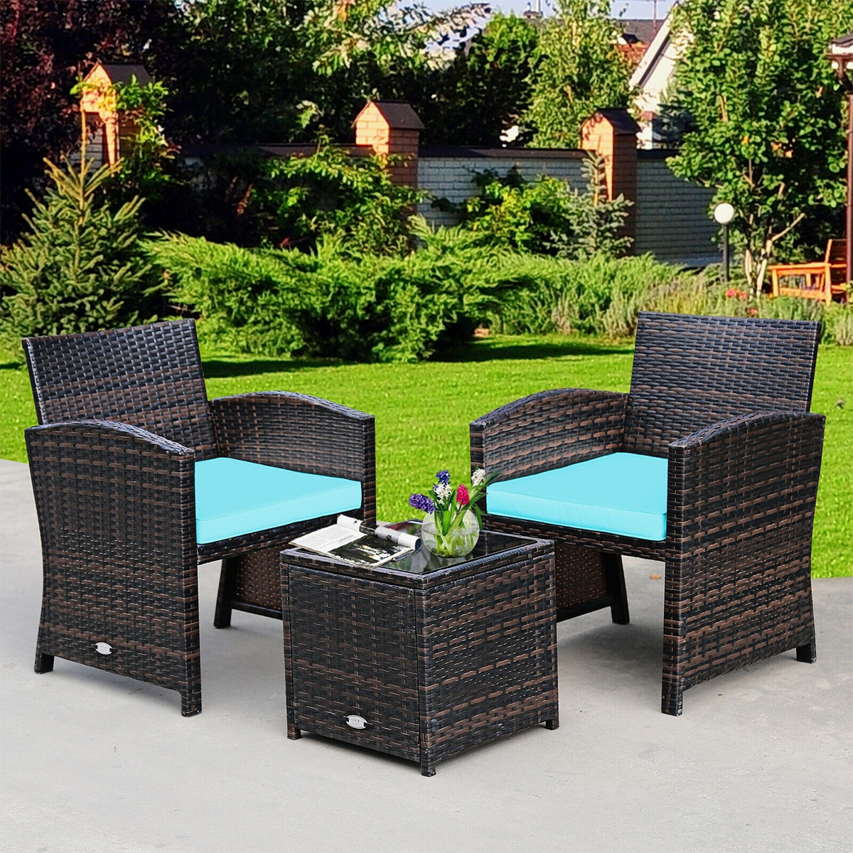 WELLFOR OUG67813TU Patio-Conversation-Sets - View #6