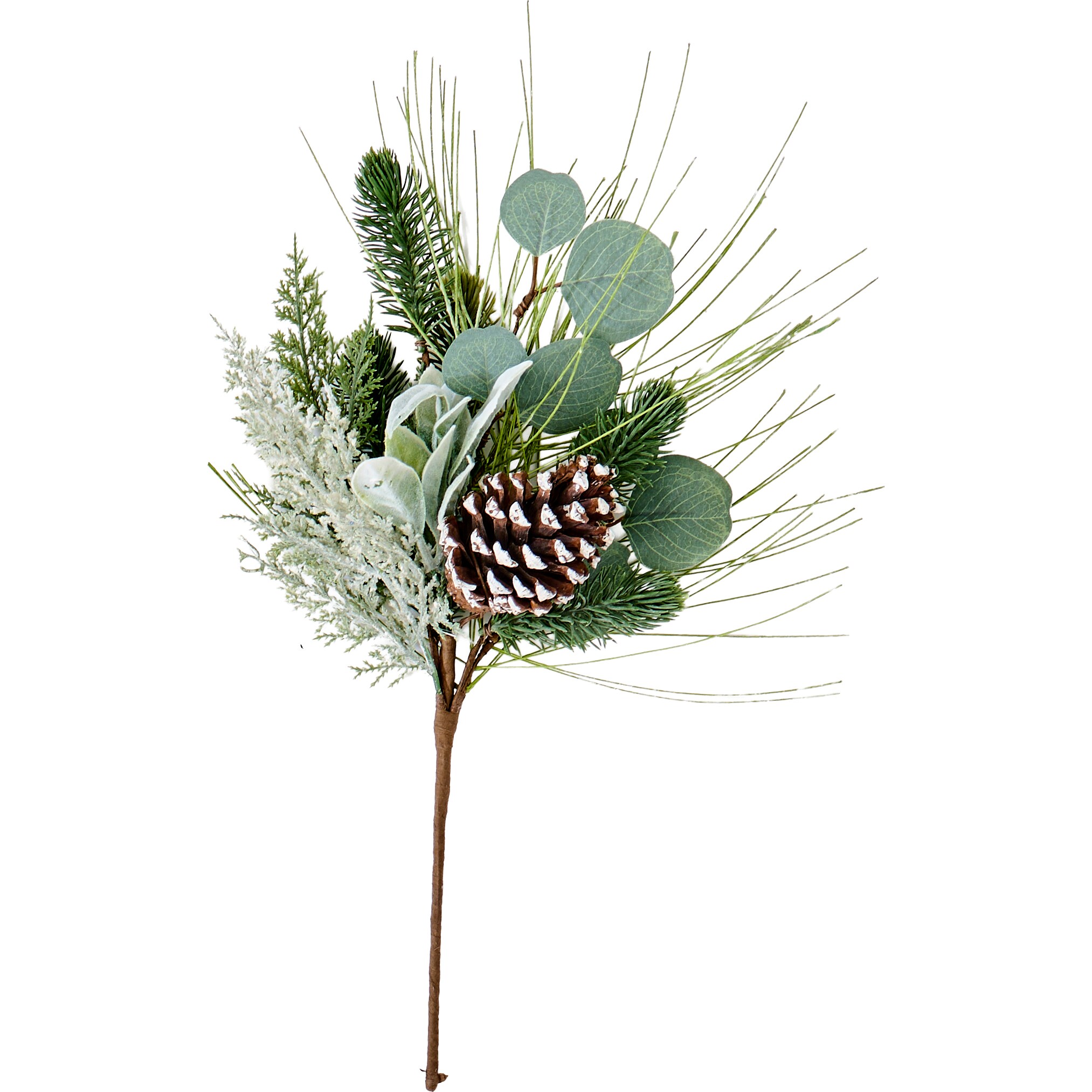 Worth Imports 2-Pack 18-in Floral Christmas Floral Arrangement