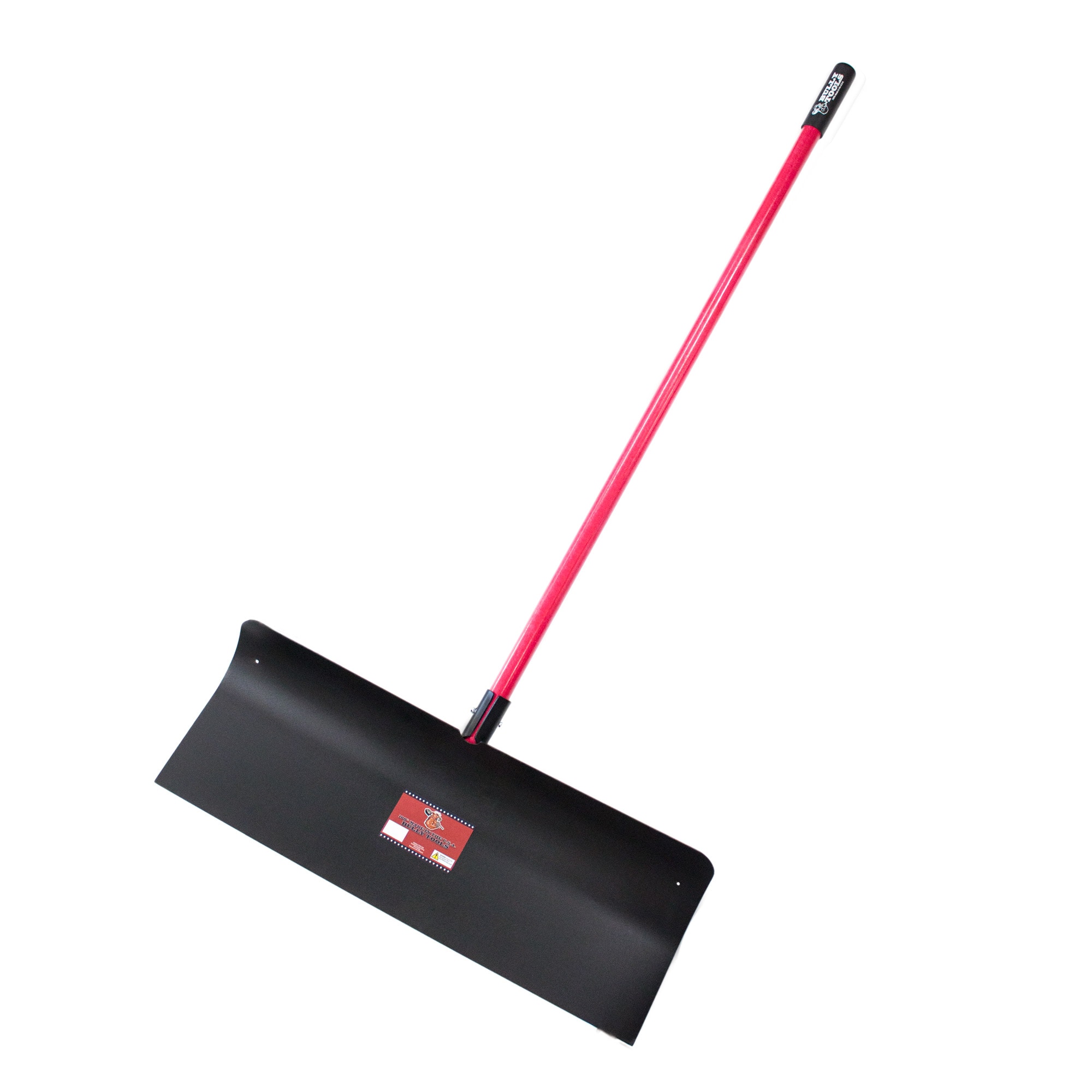 Bully Tools 30-in Steel Snow Shovel with 47-in Fiberglass Handle