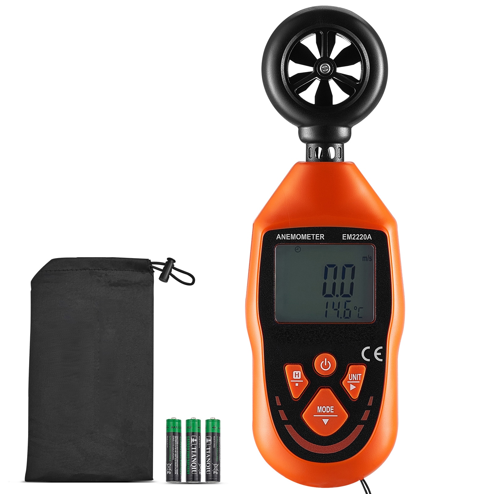 SVOPES Portable Anemometer. Wind Speed. Temperature. Air Volume. Chill Factor. LED Display. 14ºF -113ºF . for Boating. Kite Surfing. Drone Pilots #SVOPESYTSFSJ606994V9