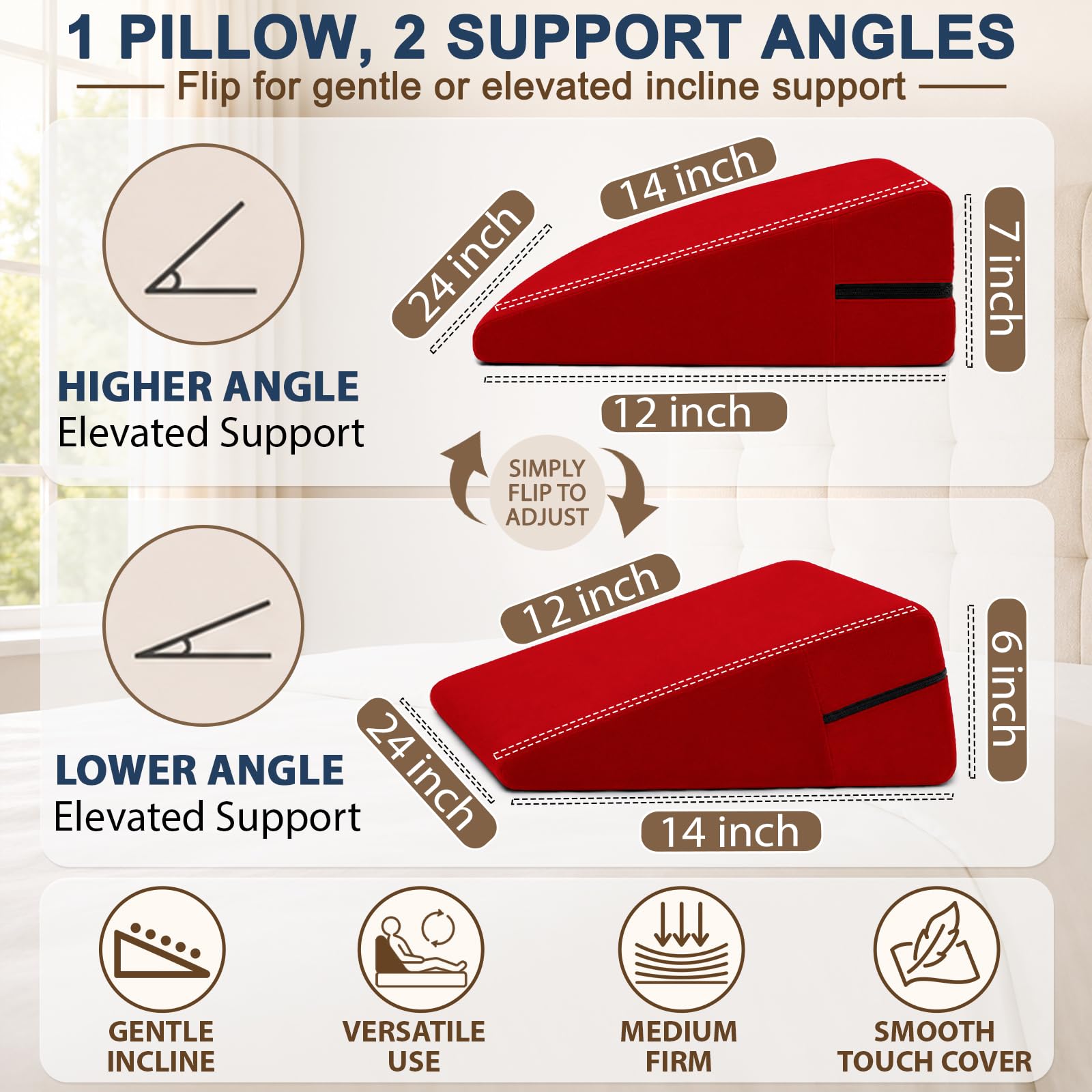 YICSAM 5749848444304 Bed-Pillows - View #3