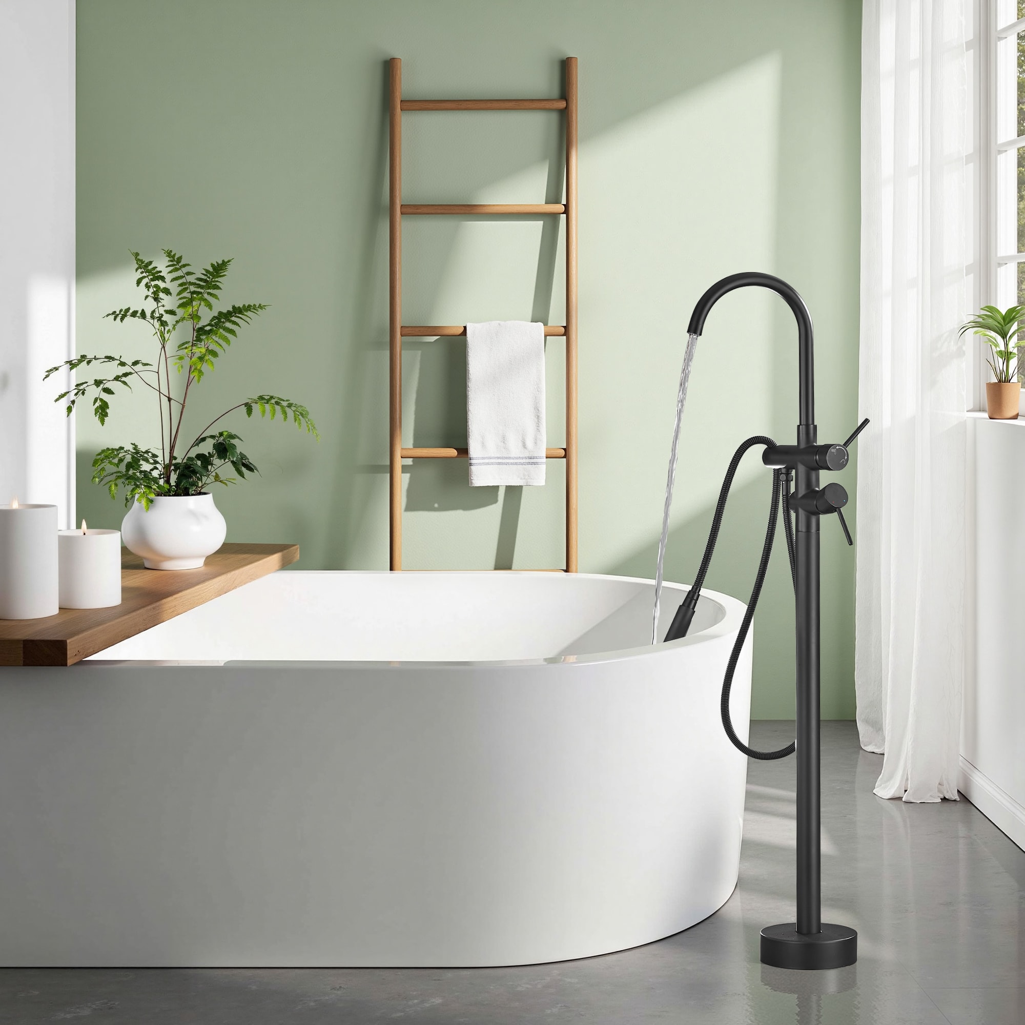 FORIOUS LL01020B Roman-Tub-Faucets - View #9