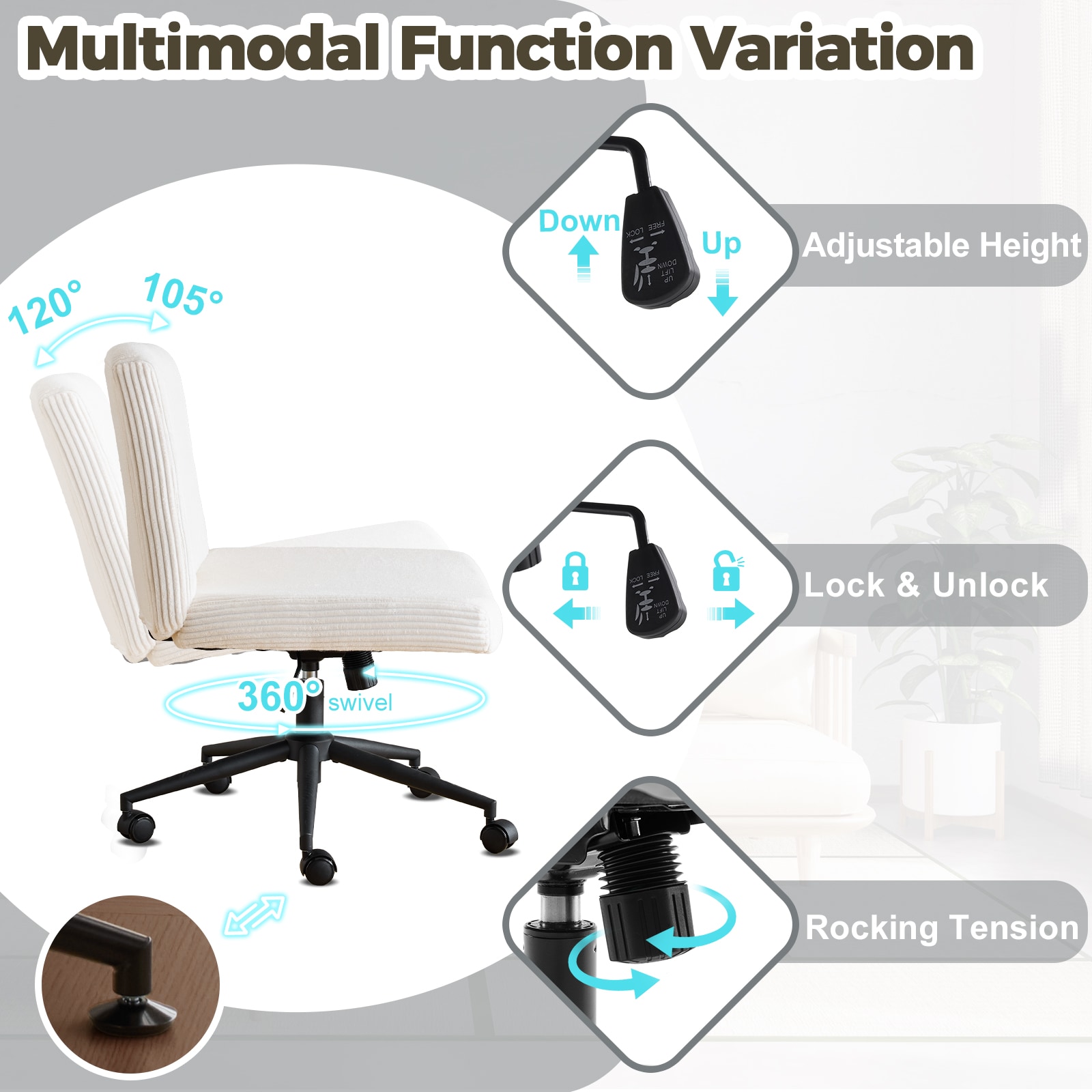 Outopee LO1G98000225 Office-Chairs - View #6