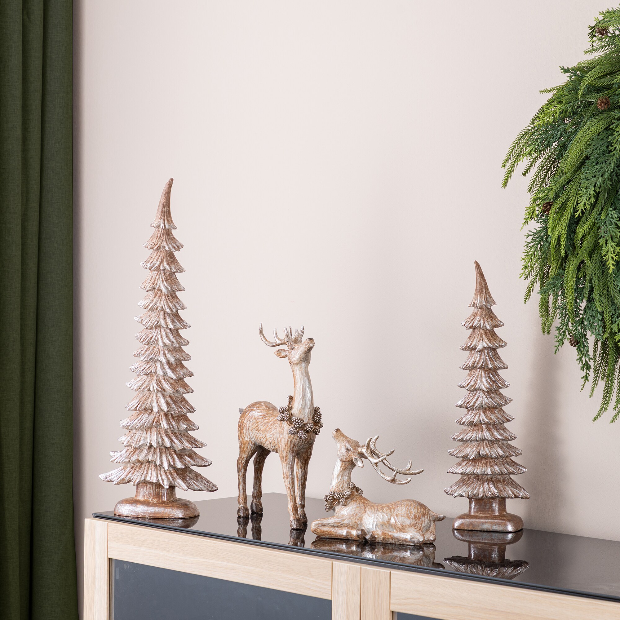Glitzhome 2040200034 Table-Christmas-Decorations - View #4