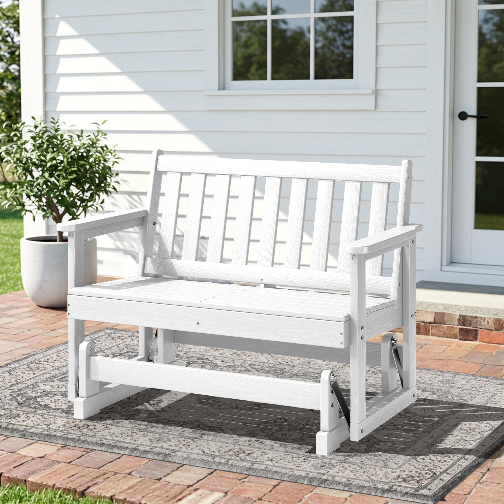 Serwall LS-YBY-WH benches - View #2