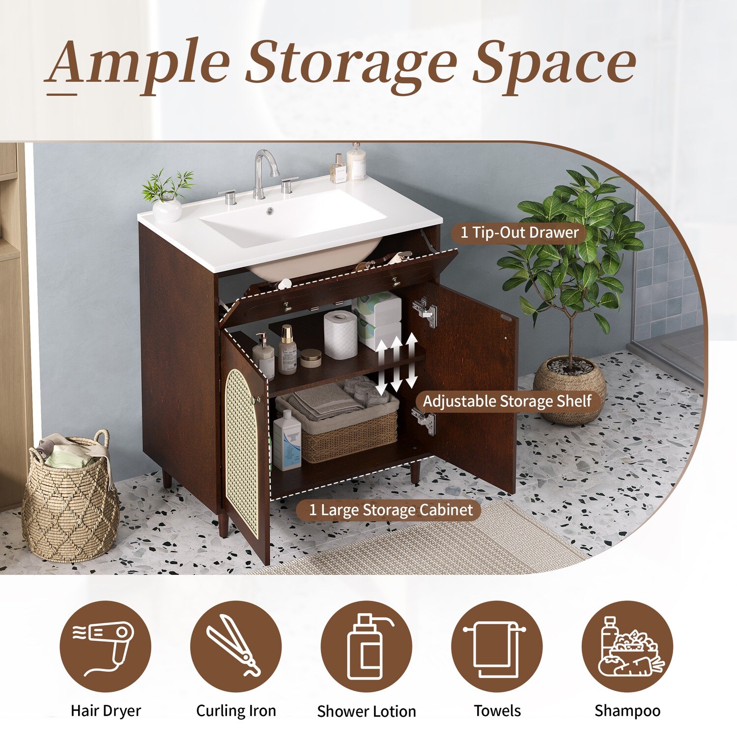 Watnature UCKUCEO5BV3K Bath-Vanity-Combo - View #5
