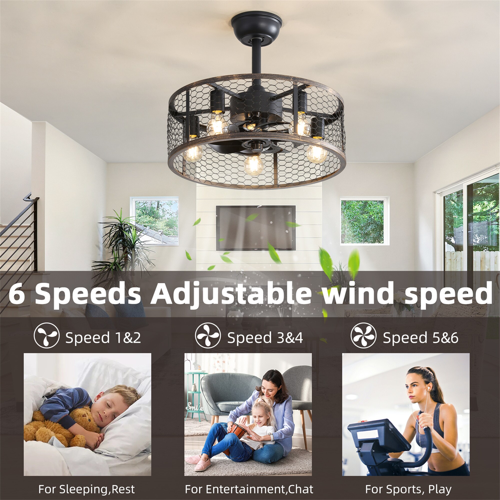 BABOOM BOM-2115488-OR Ceiling-Fans - View #5