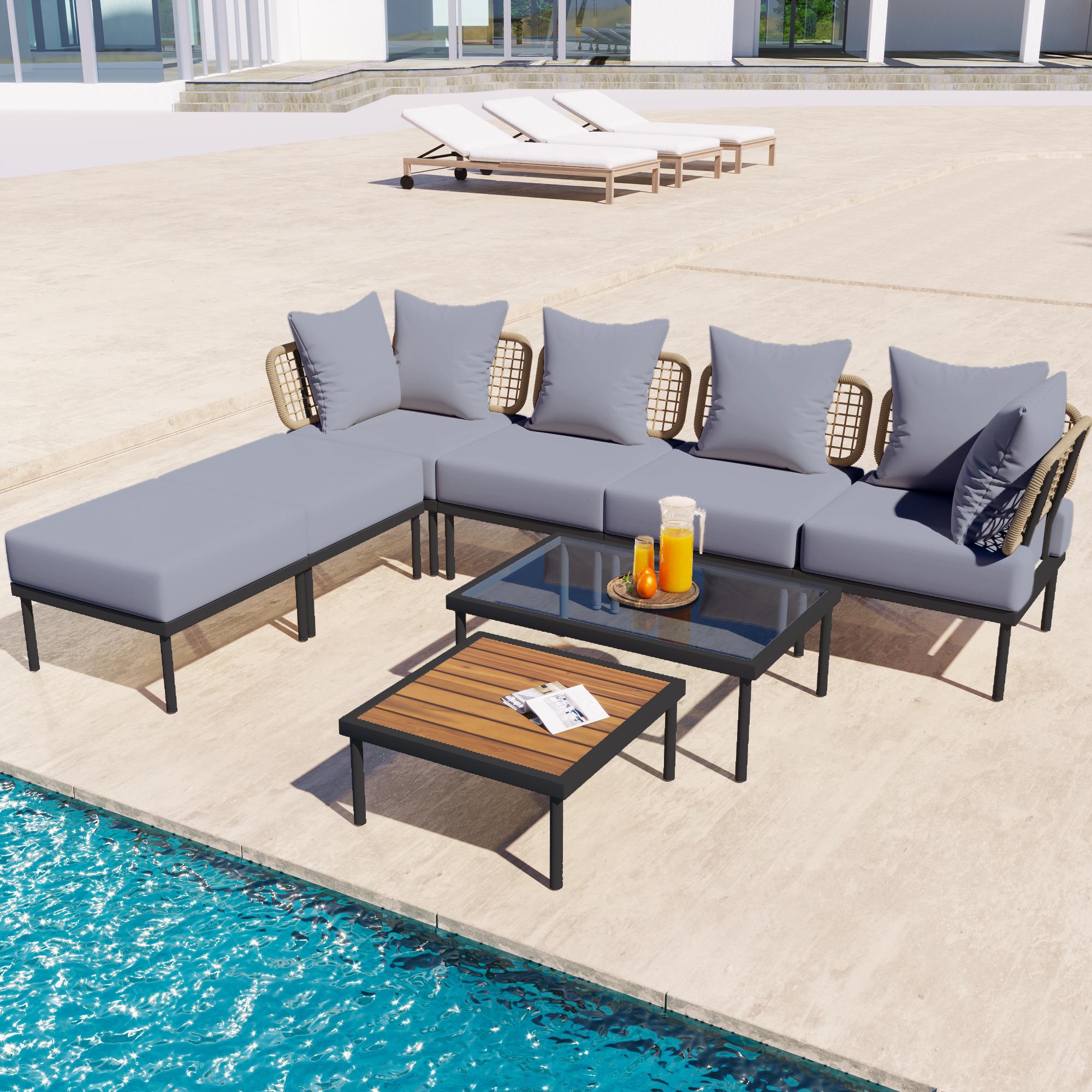 Bayfeve BFTM-3E-PCS Patio-Conversation-Sets - View #6