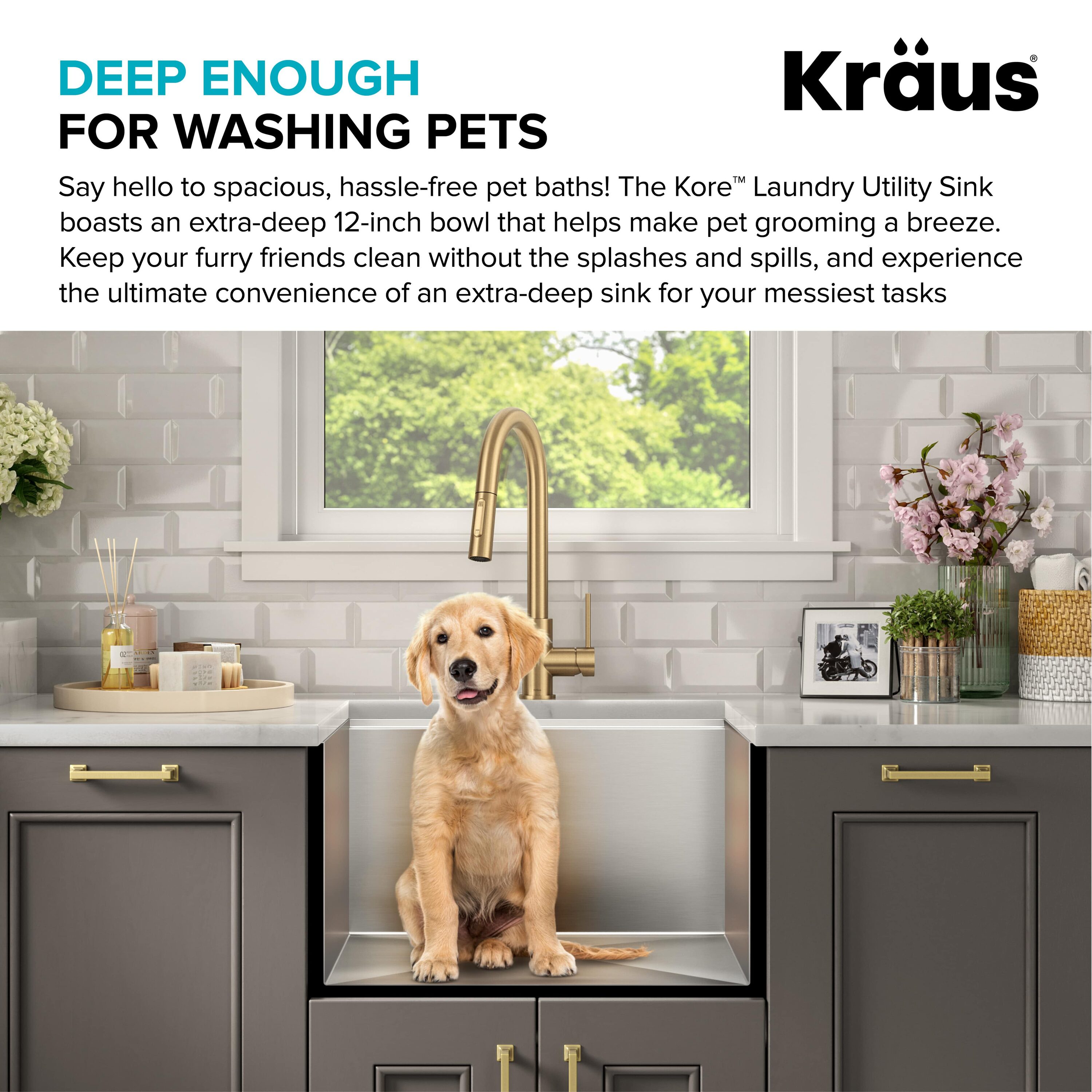 Kraus KWU100-23L Laundry-Tubs-Utility-Sinks - View #15