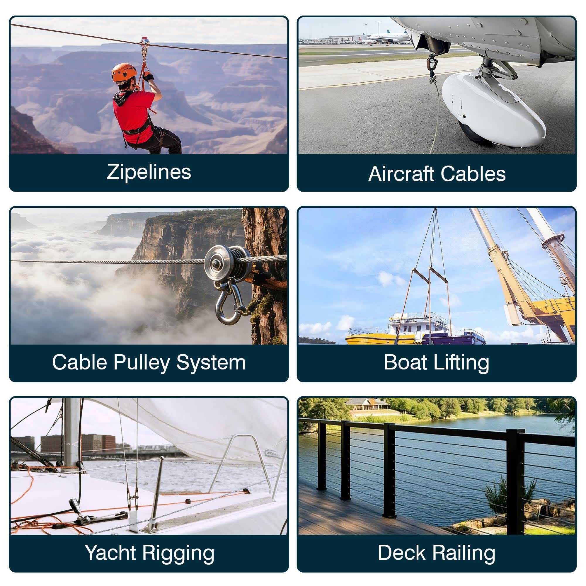 Yescom 25SSC010-500FT-11-LO Deck-Tools-Accessories - View #5