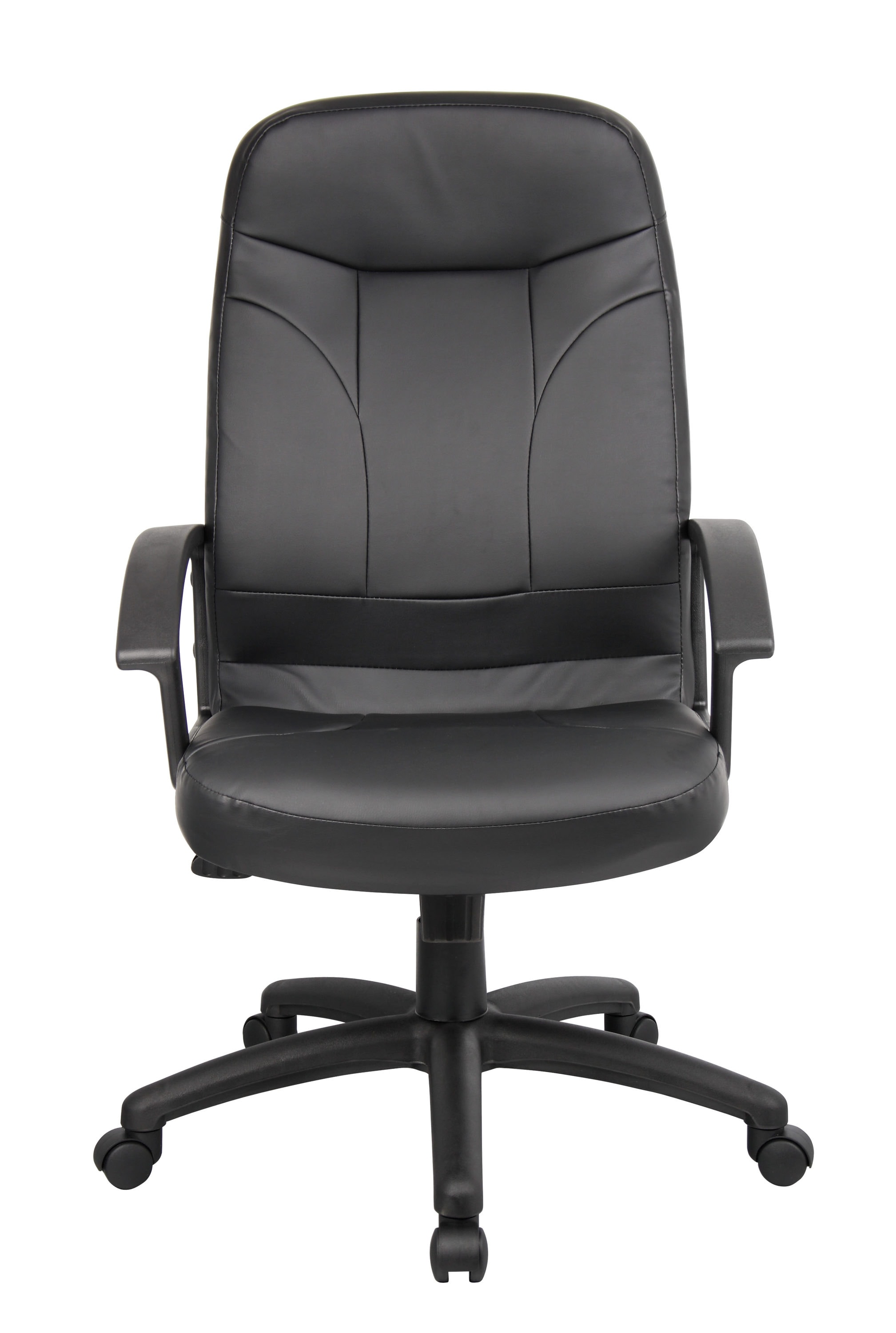 Black Leather High Back Executive Ergonomic Swivel Chair