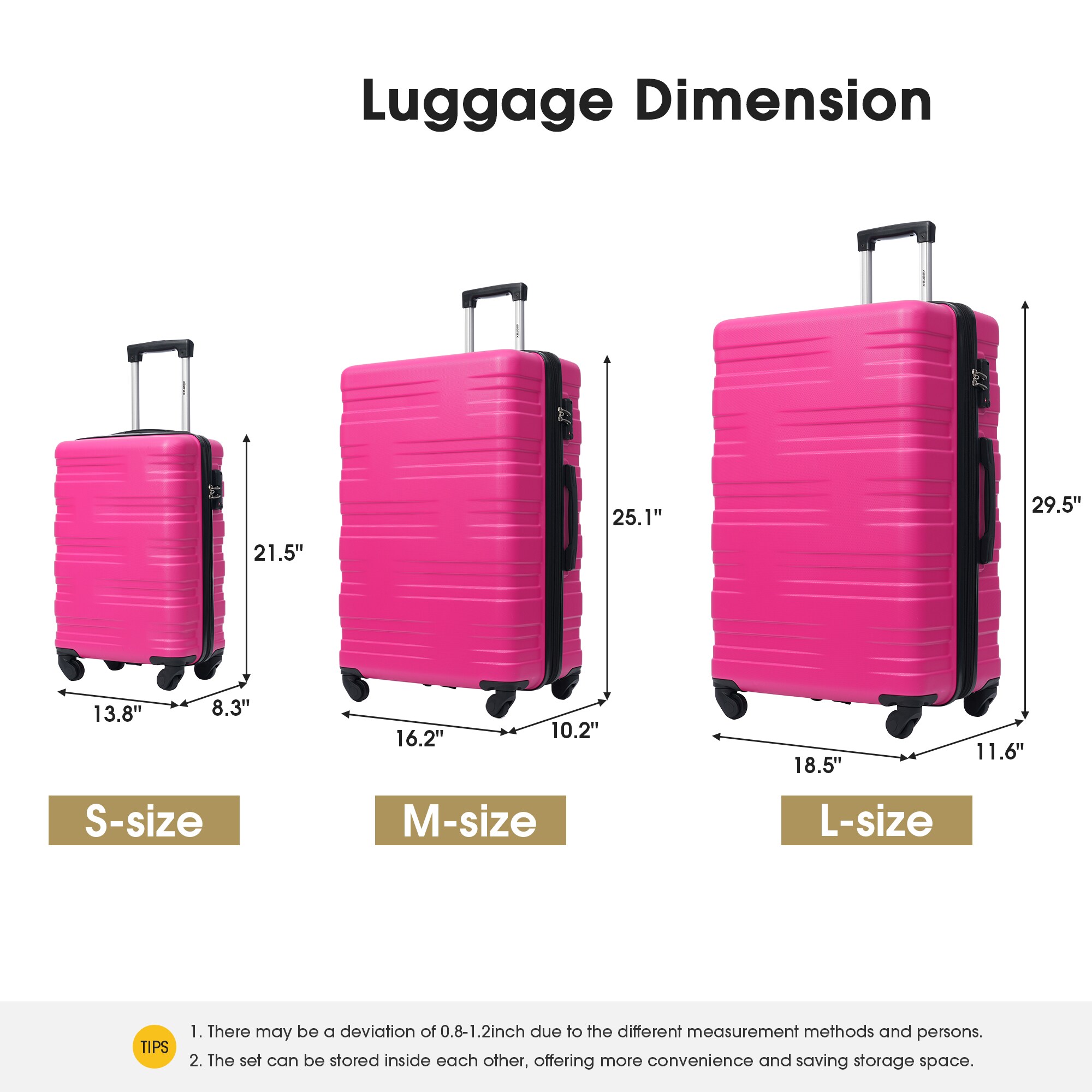Flynama L-282385AAH Luggage-And-Luggage-Sets - View #8