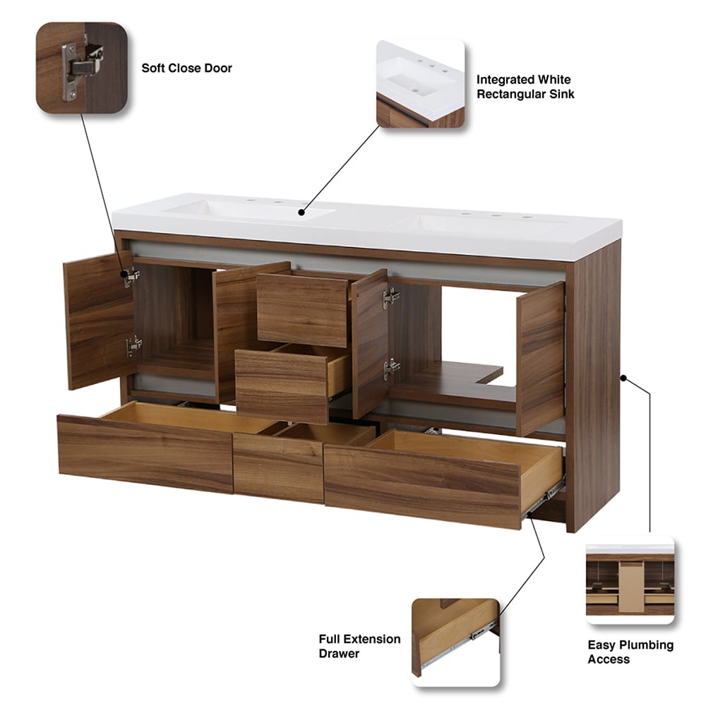 Diamond NOW C60W30040 Bath-Vanity-Combo - View #6