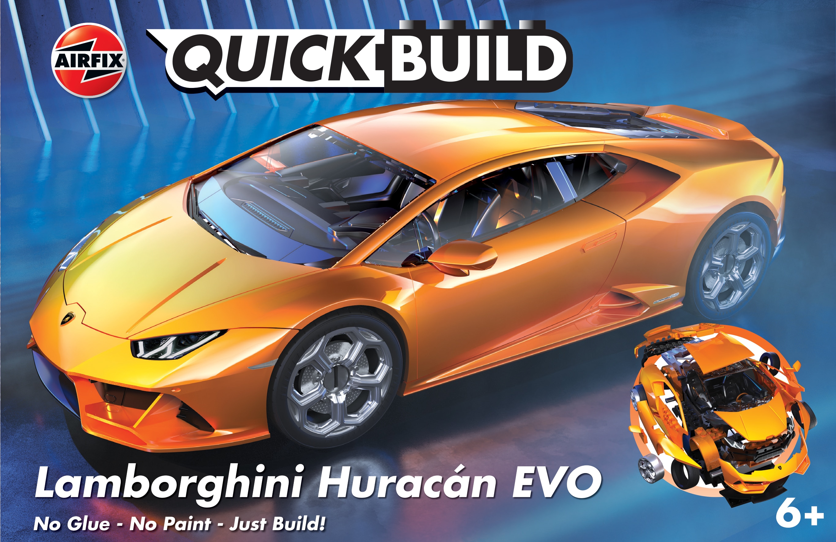 Airfix J6058 Quickbuild Lamborghini Huracan EVO Building toys
