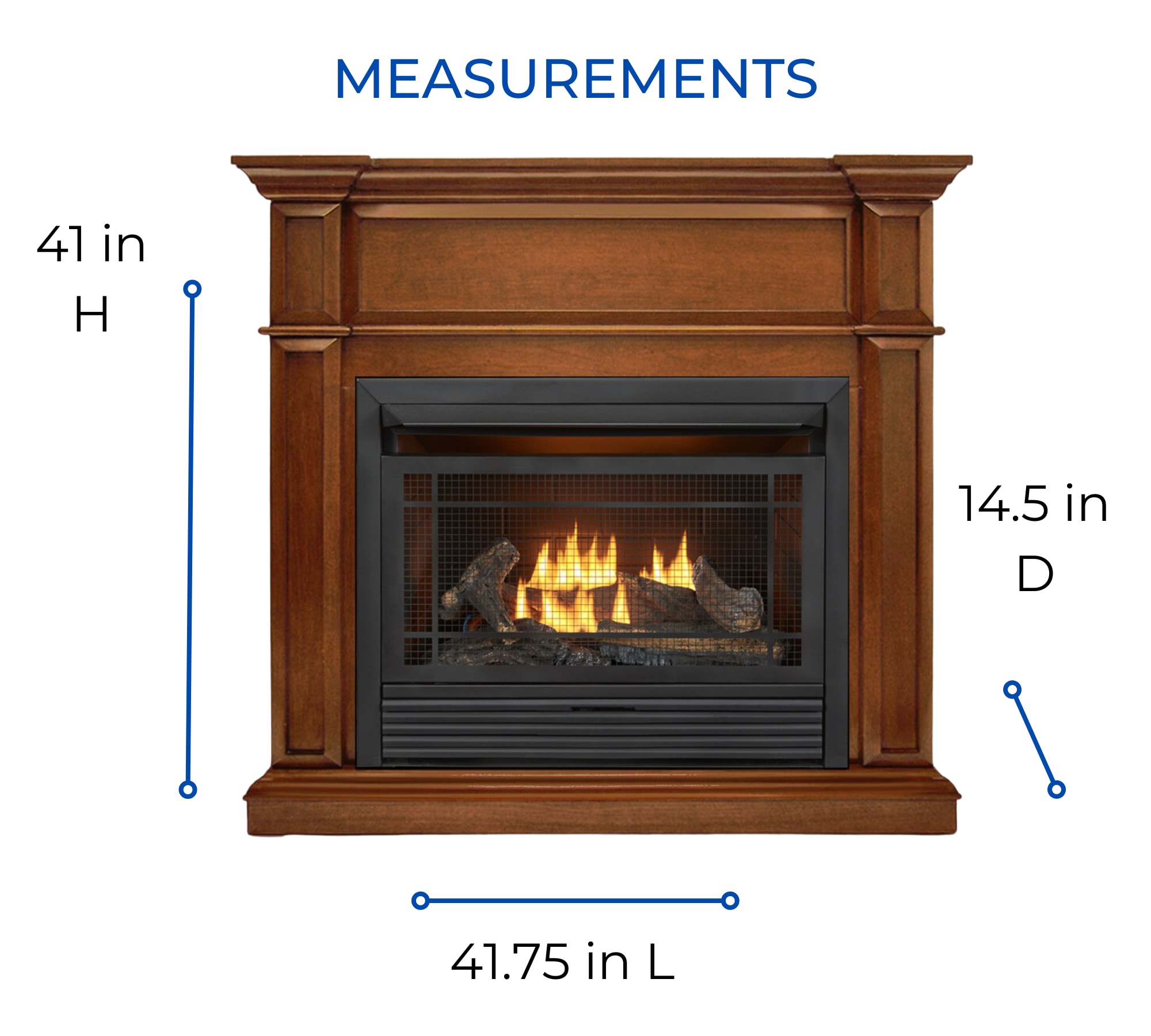 Duluth Forge DFS-300R-3AS Gas-Fireplaces - View #6
