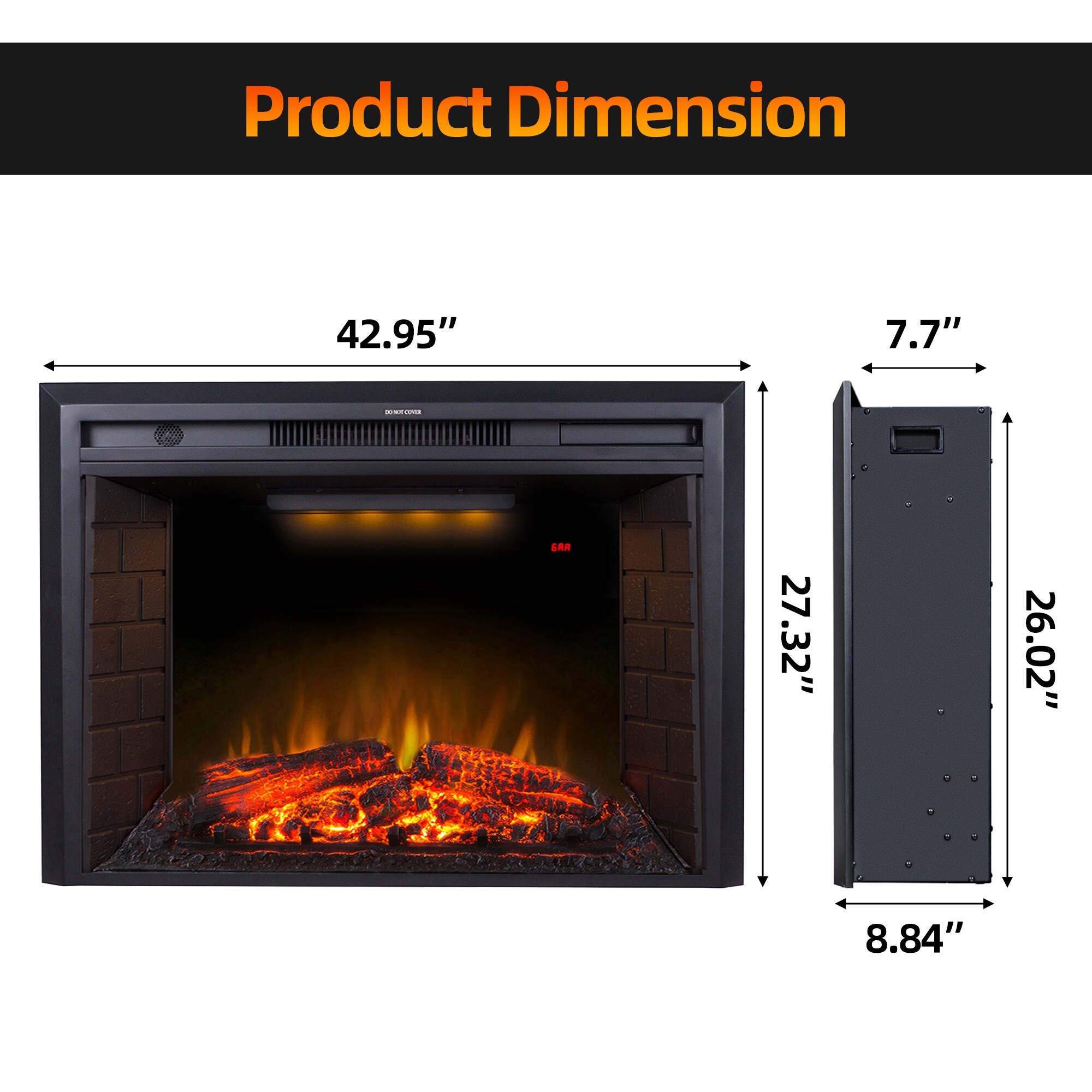 EdenDirect LW-EF40T Electric-Fireplaces - View #9