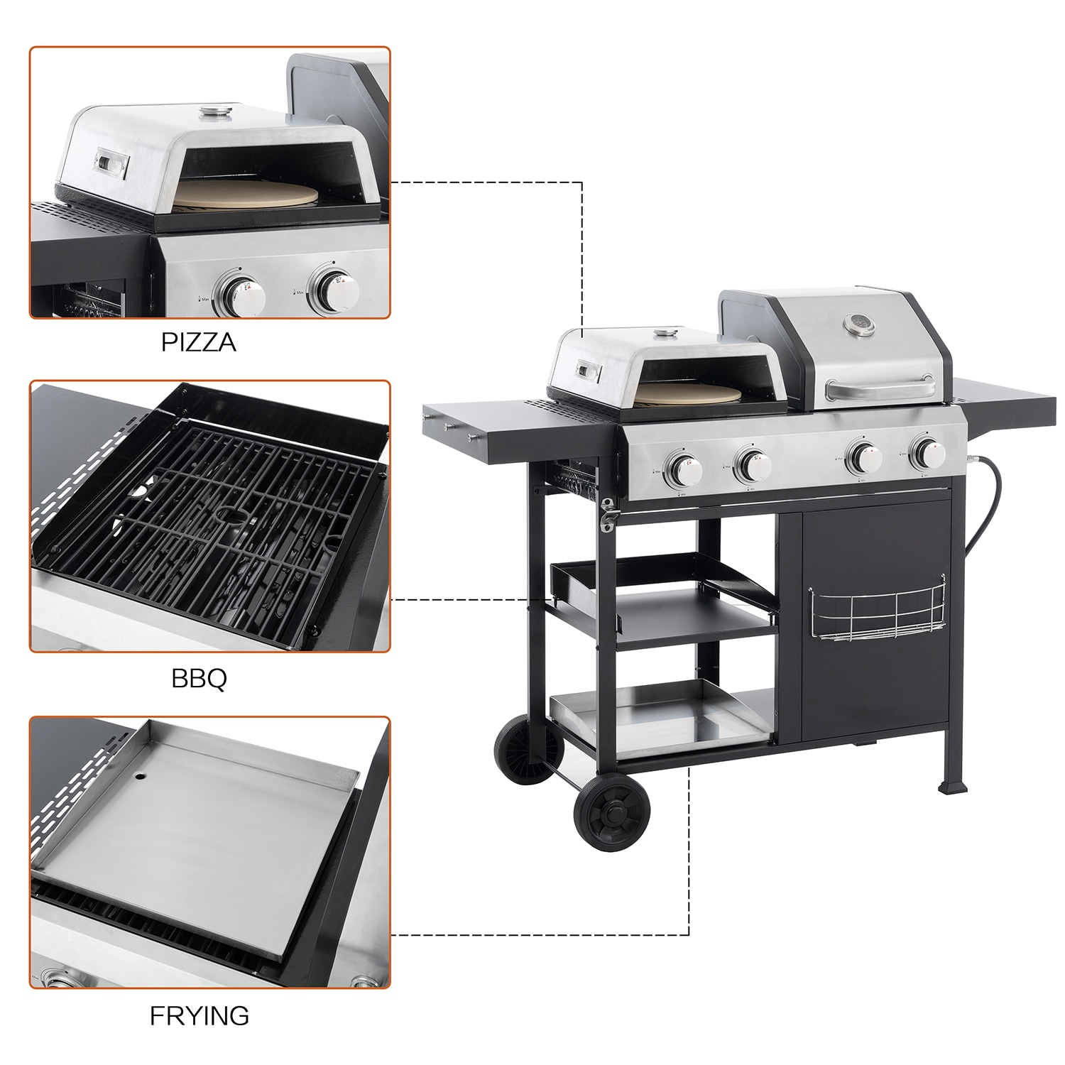 GZMR GZ-W22303 Gas-Grill - View #6