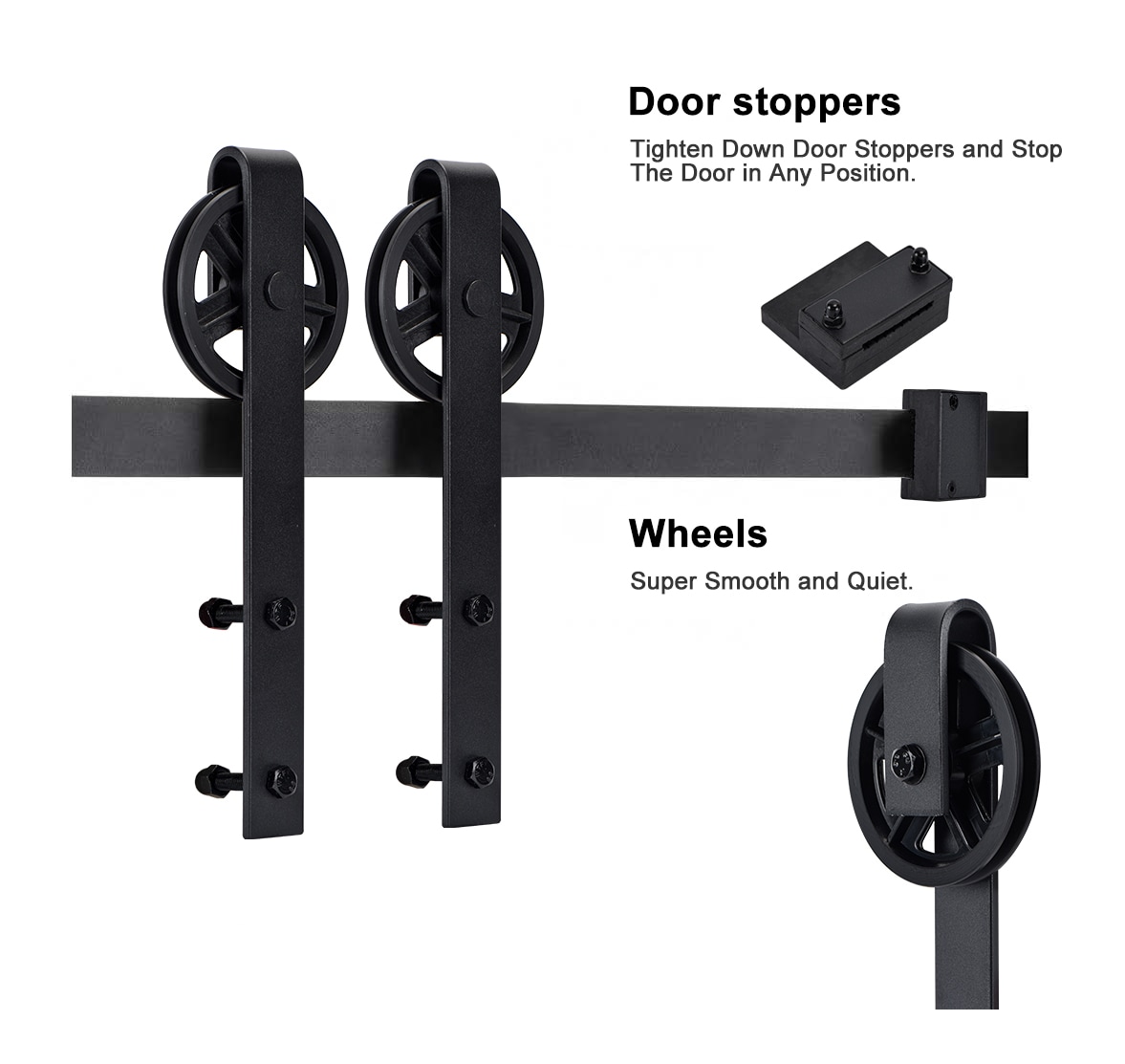 RELIABILT 07-2892 Barn-Door-Roller-Kits - View #2