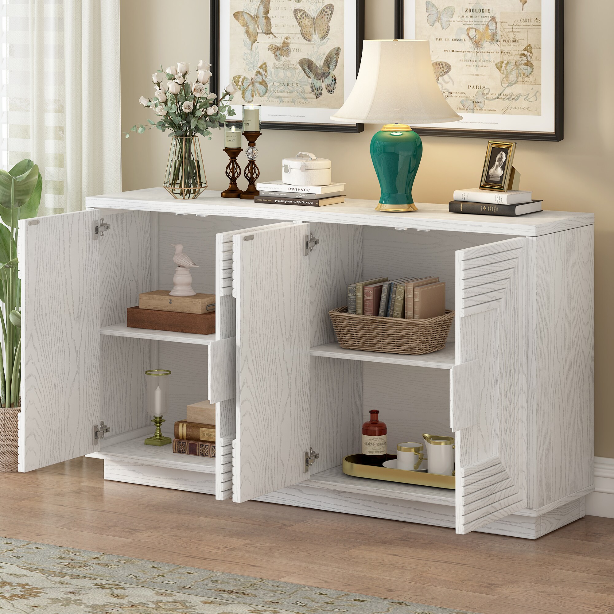 SINOFURN SYA330156WT Dining-Kitchen-Storarge - View #4