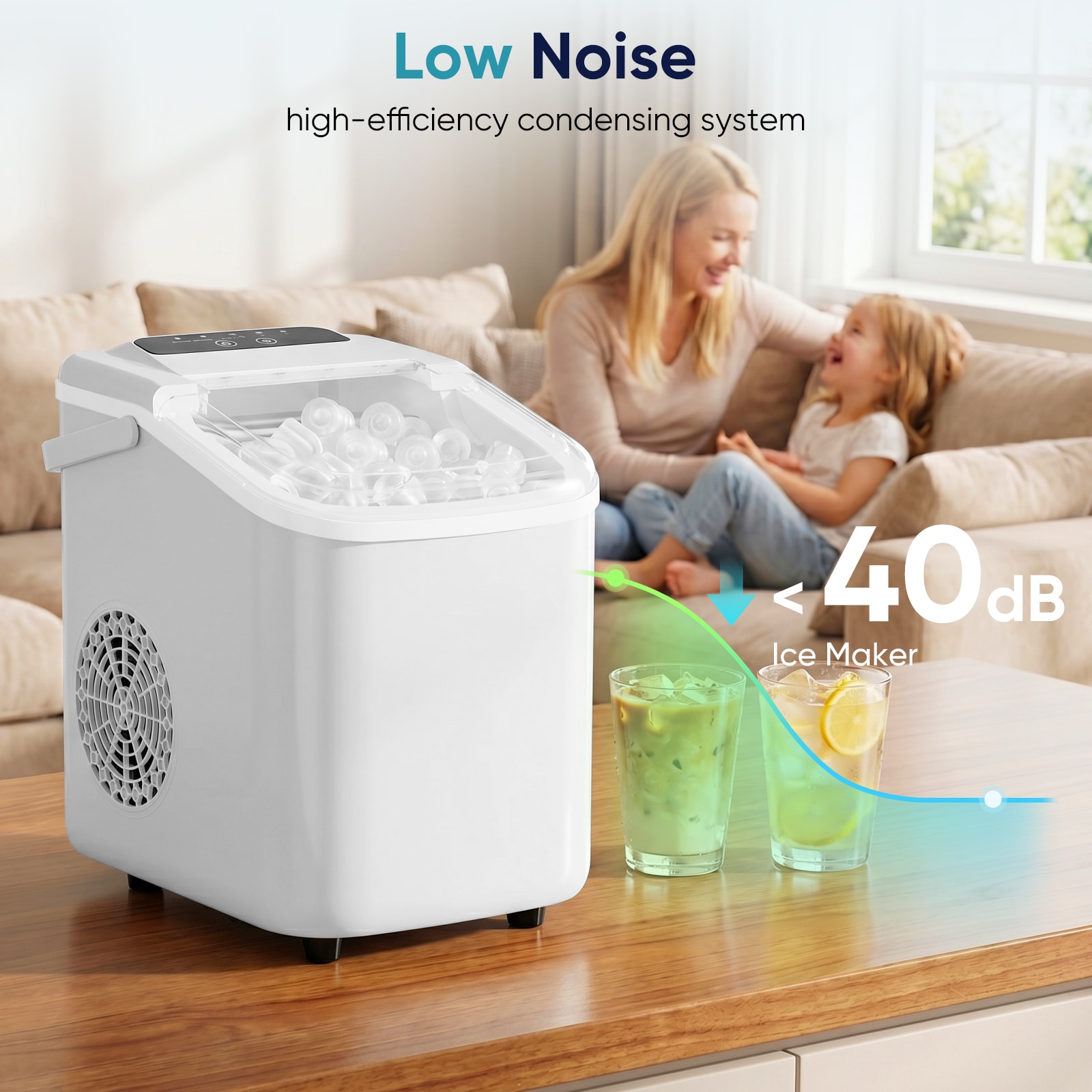 Sweetcrispy L-AH-ZBJ41XX-1D2WT Ice-Makers - View #6