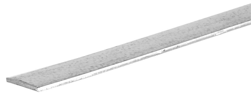 Hillman 11089 3/4-in x 4-ft Interior/Exterior Zinc-Plated Steel Solid