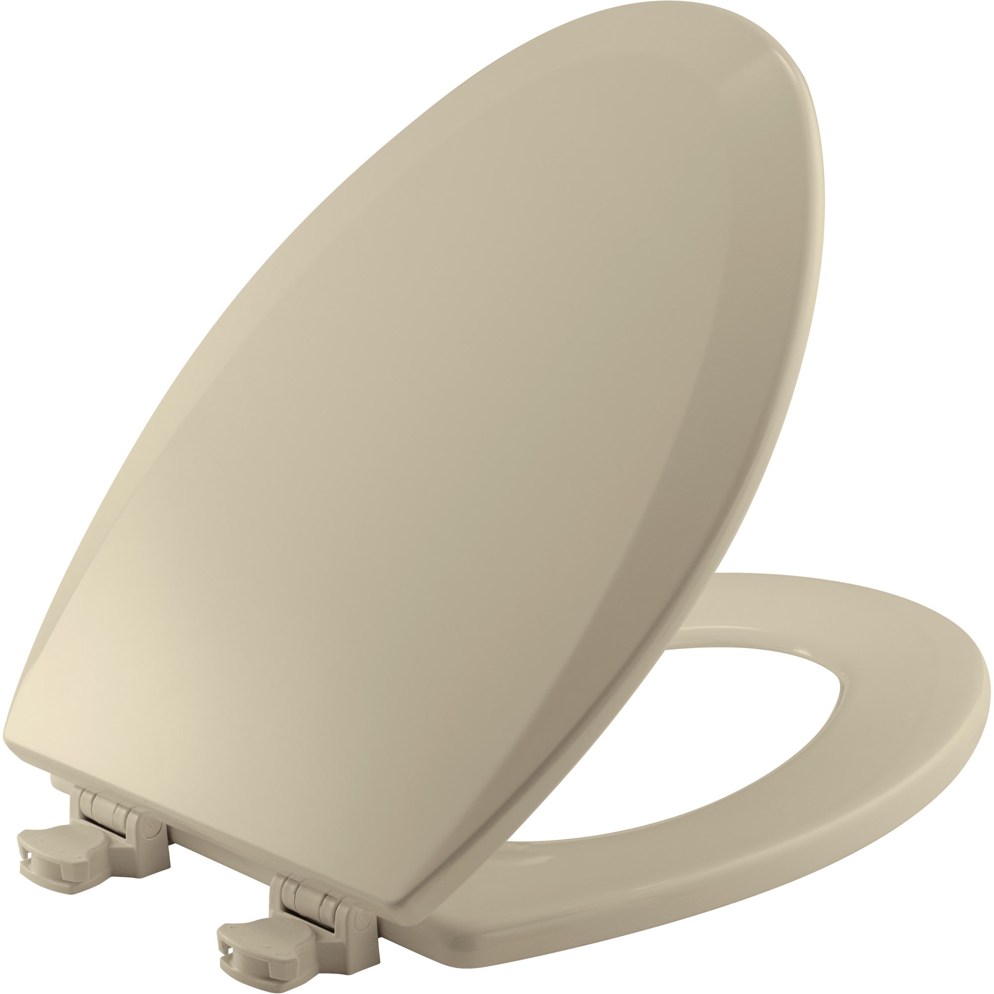 Bemis 1500EC 006 Easy Clean Wood Bone Elongated Toilet Seat