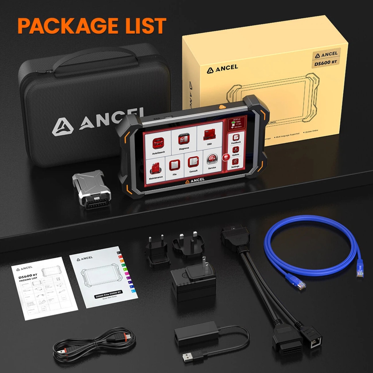 ANCEL DS600 BT Auto-Diagnostic-Testing-Tools - View #11