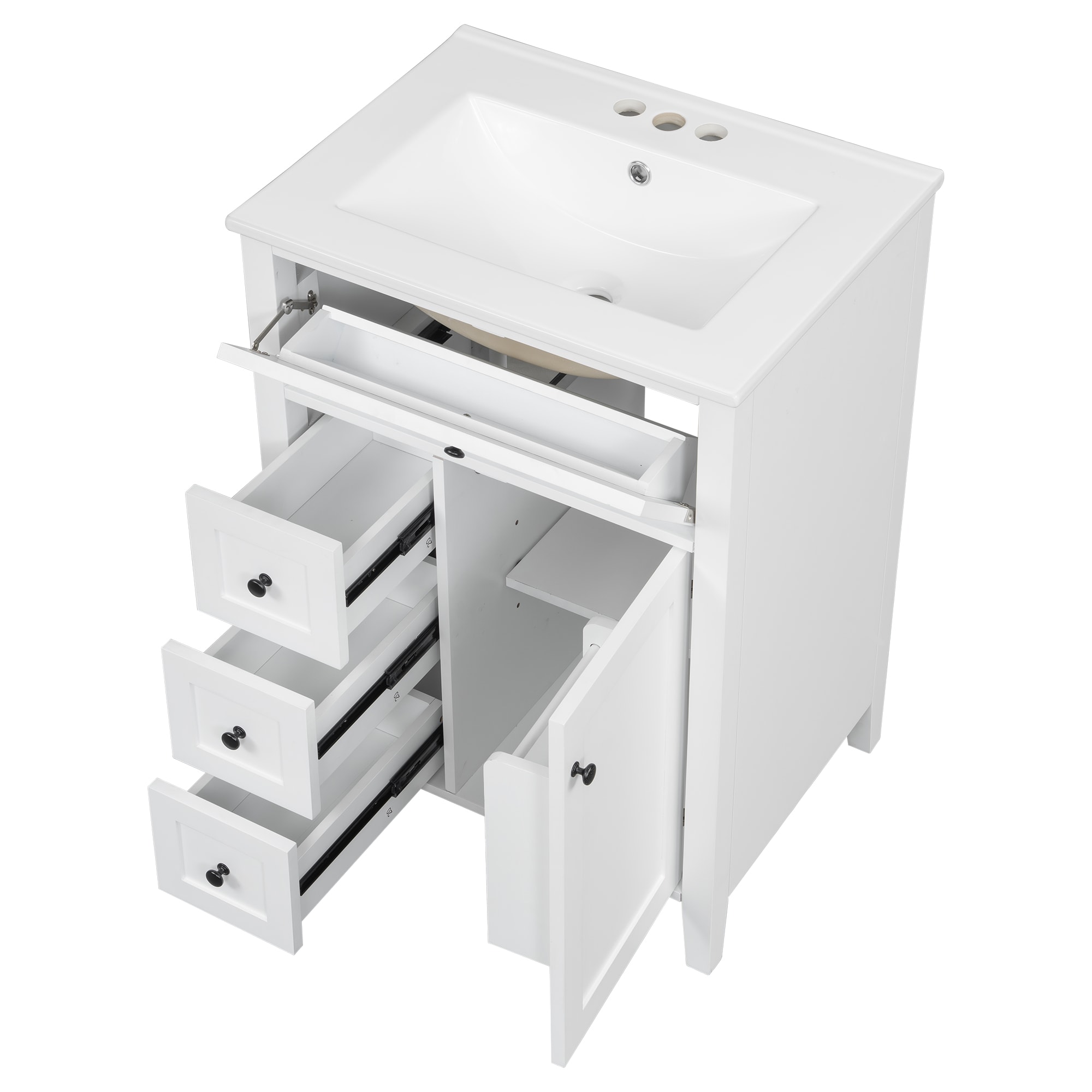 ModernLuxe L3P-N725P280631K Bath-Vanity-Combo - View #9