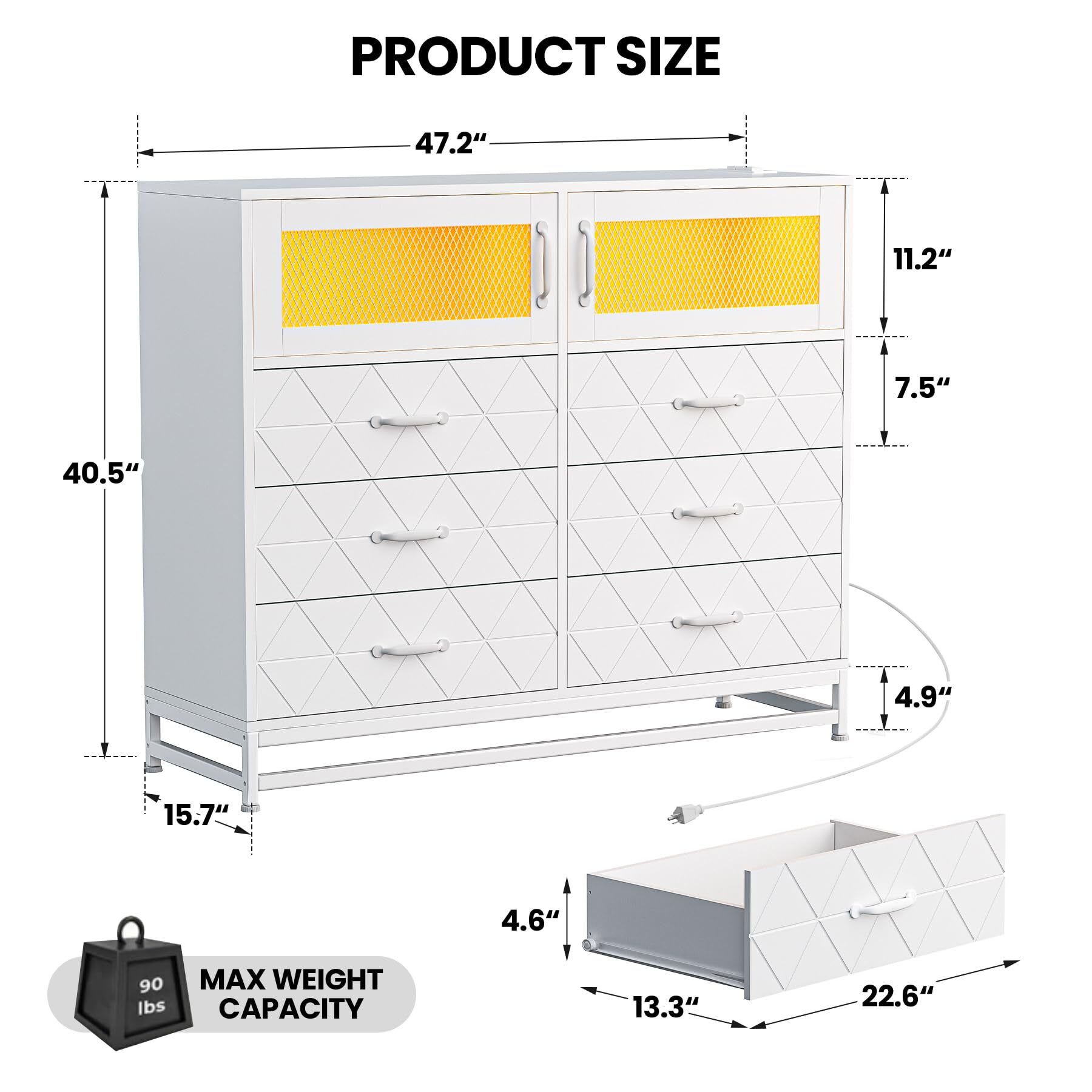 Qeetex HHYLS-PHO151RBASG dressers - View #2