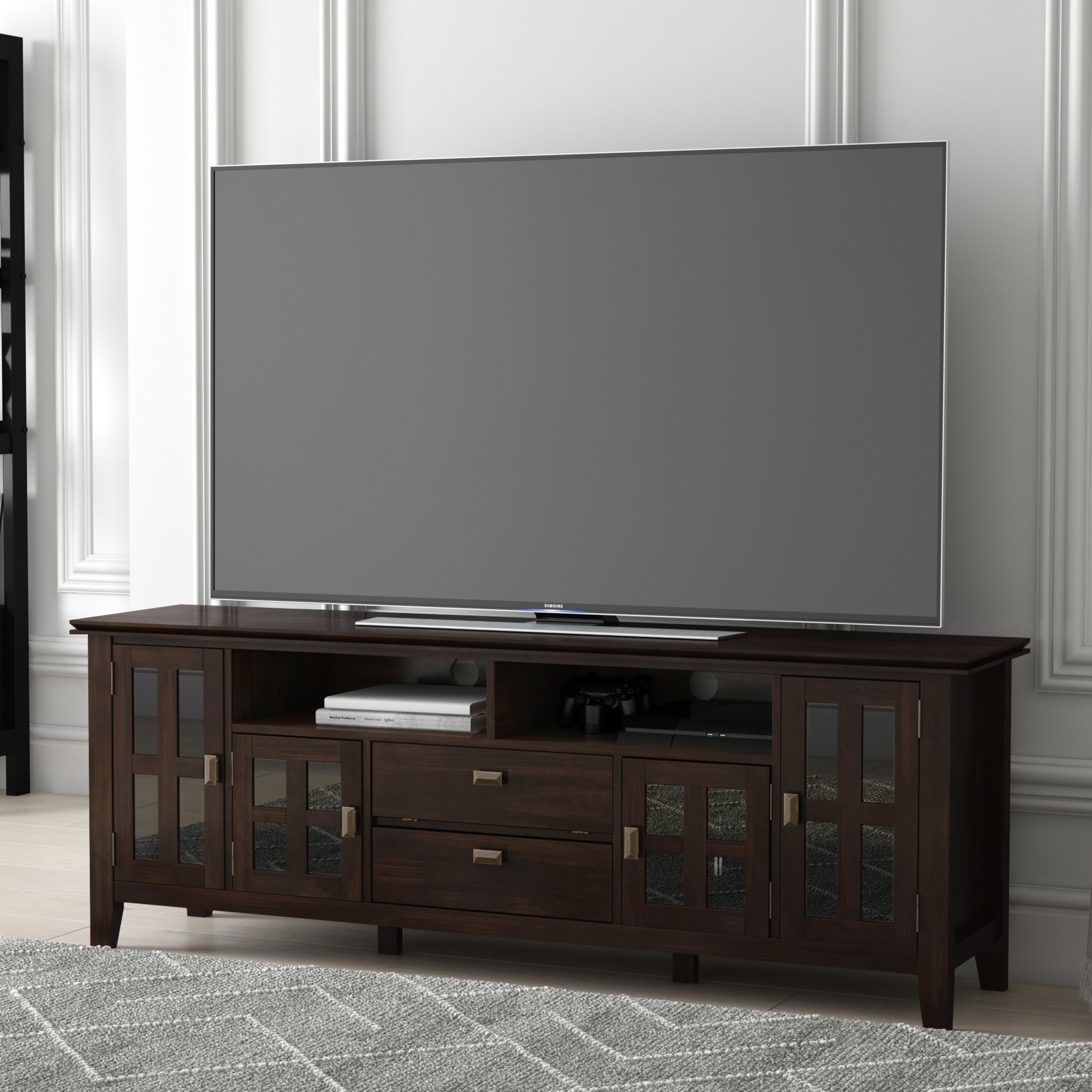 Simpli Home AXCART72-TB Tv-Stands - View #7
