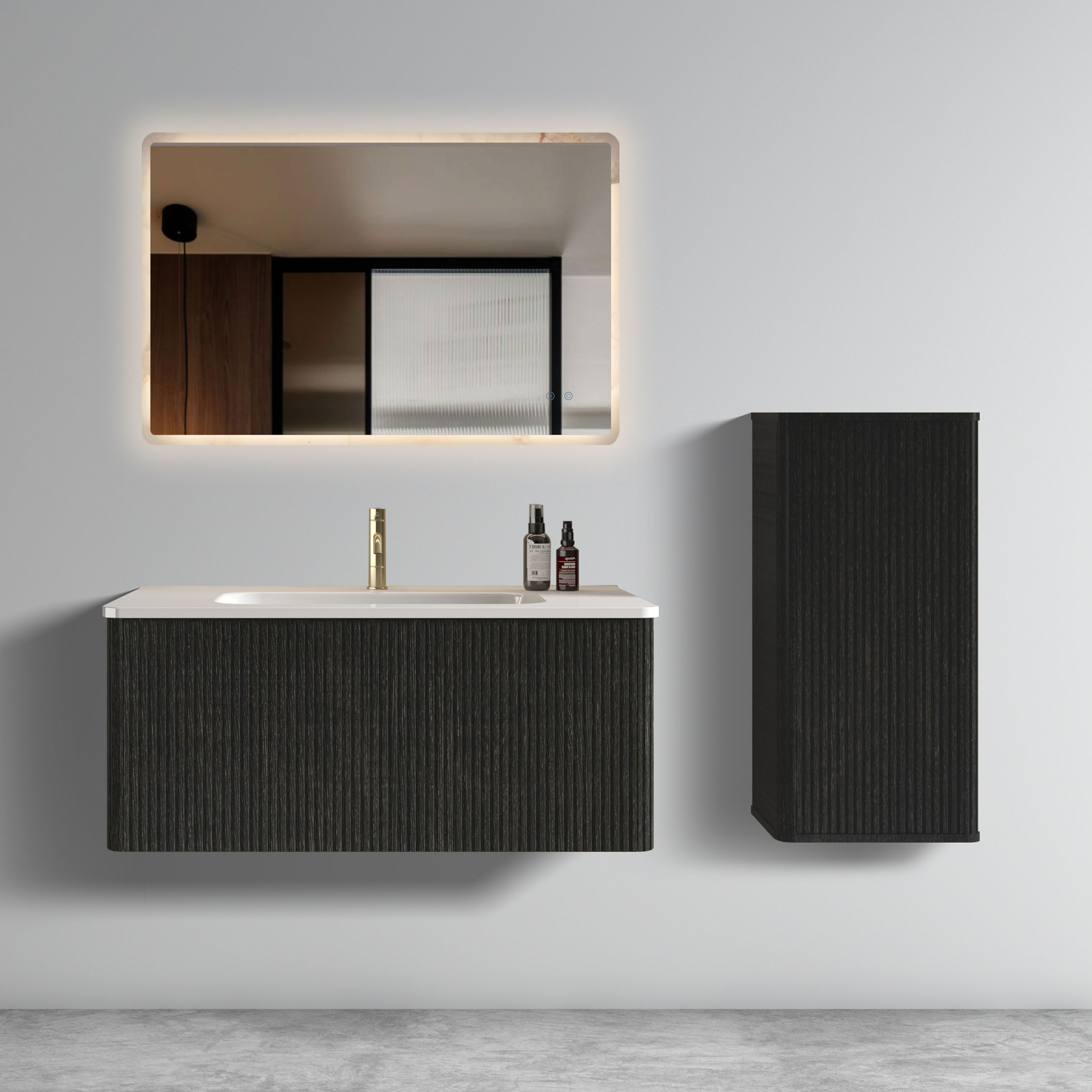 WELLFOR WA-BGF-7248 Bath-Vanity-Combo - View #2